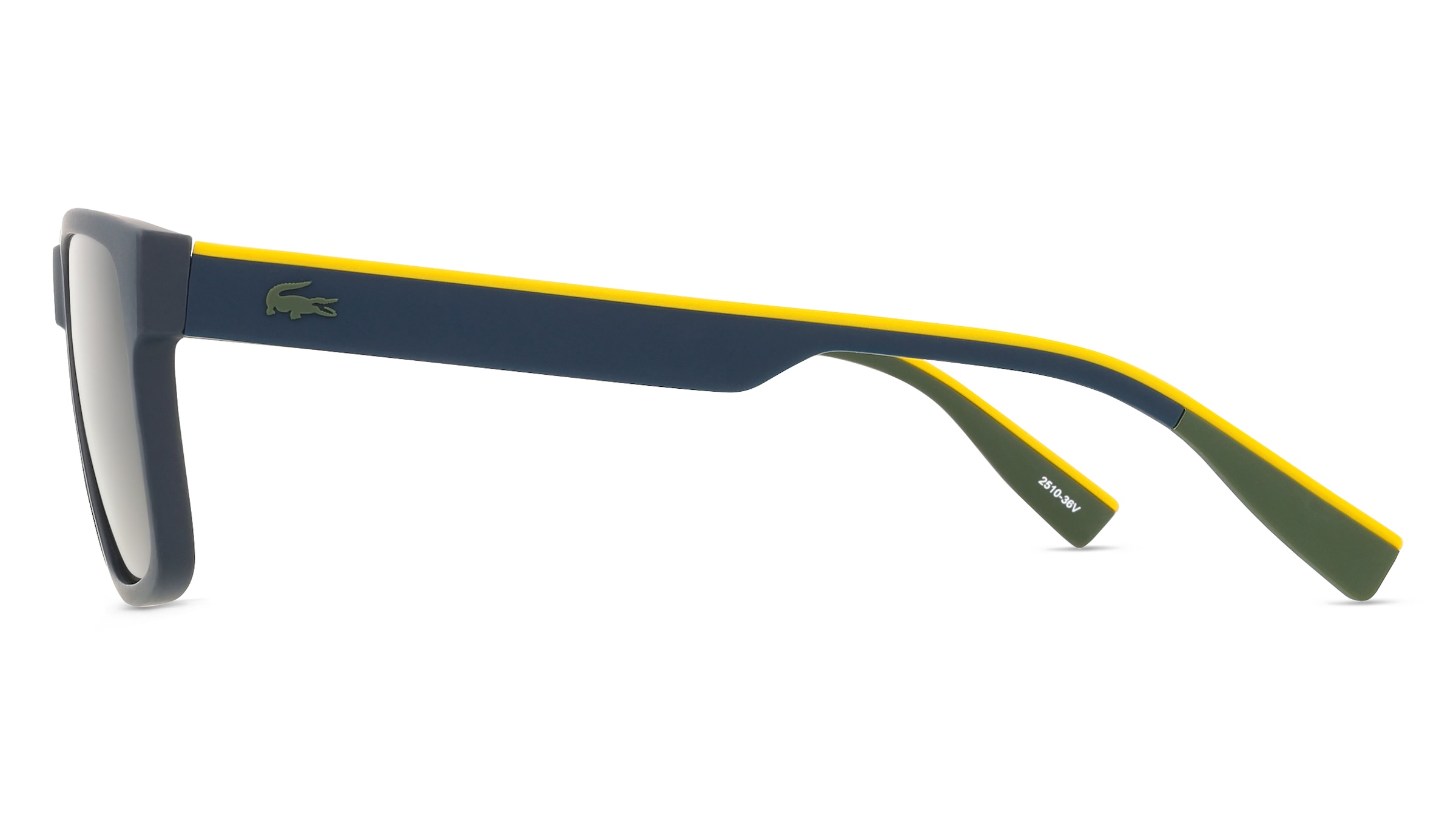 Thumbnail - Lacoste L6076S Herren-Sonnenbrille Vollrand Eckig Kunststoff-Gestell, blau