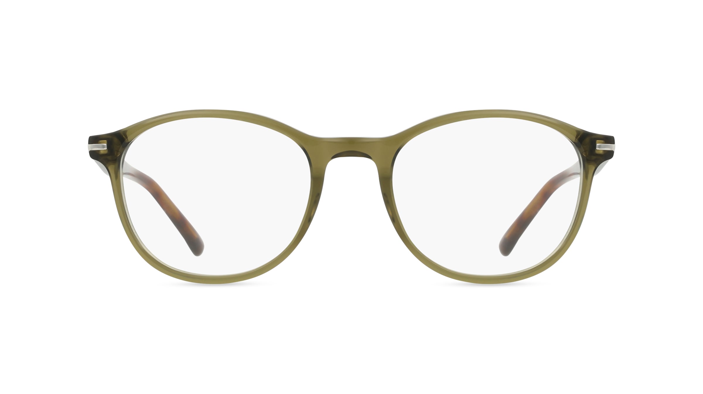 Fielmann OL 020 CL Unisex-Brille inkl. Gläser Vollrand Panto Acetat-Gestell 51mm/20mm/145mm, grün