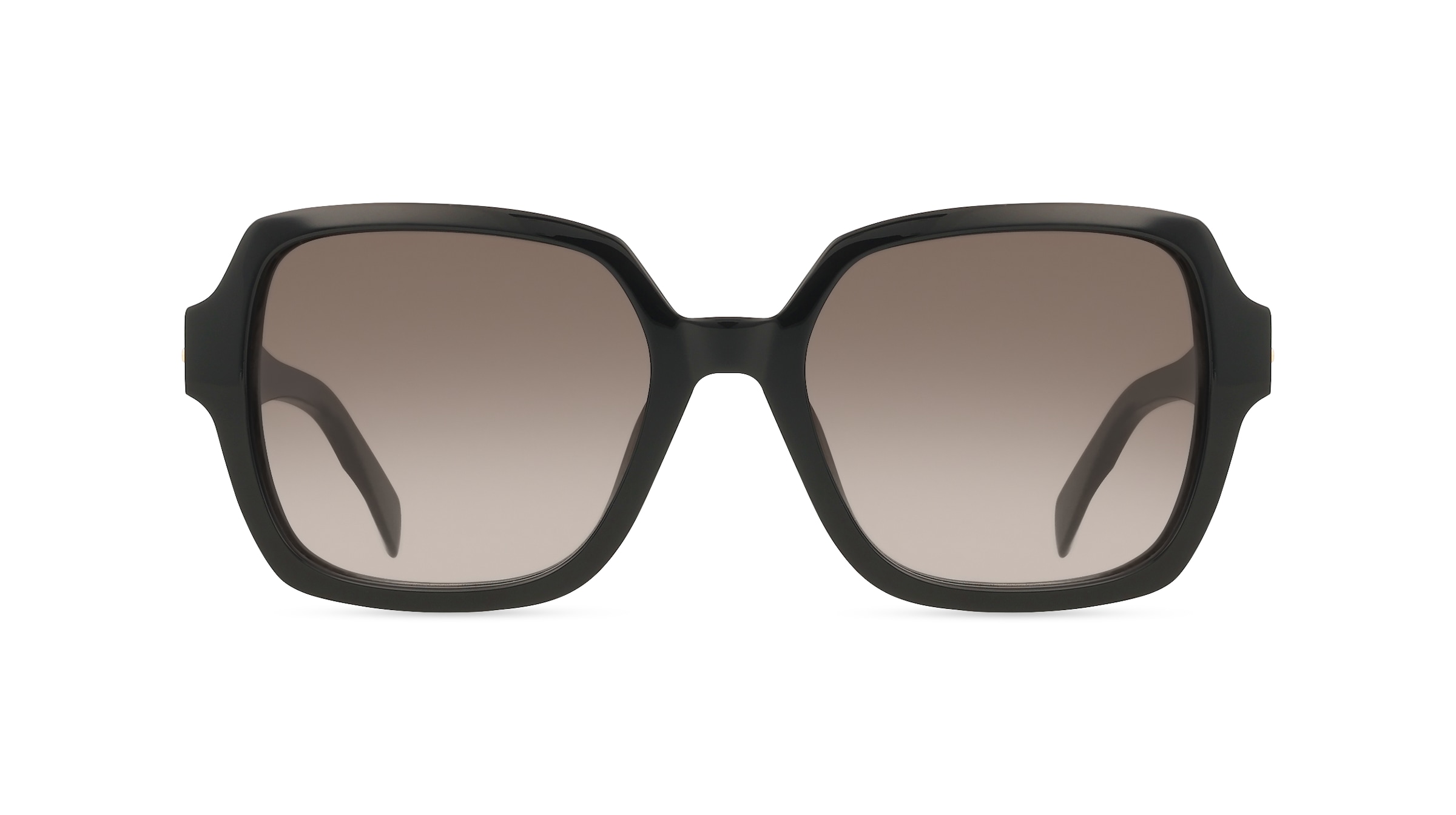 Zadig & Voltaire SZV473 Damen-Sonnenbrille Vollrand Quadratisch Kunststoff-Gestell, schwarz