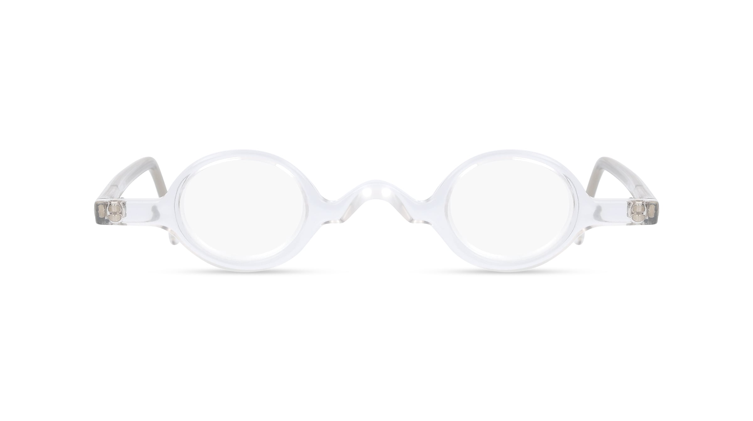 Fielmann INTERIM 001 FA Unisex-Brille Vollrand Rund TR90-Gestell, transparent