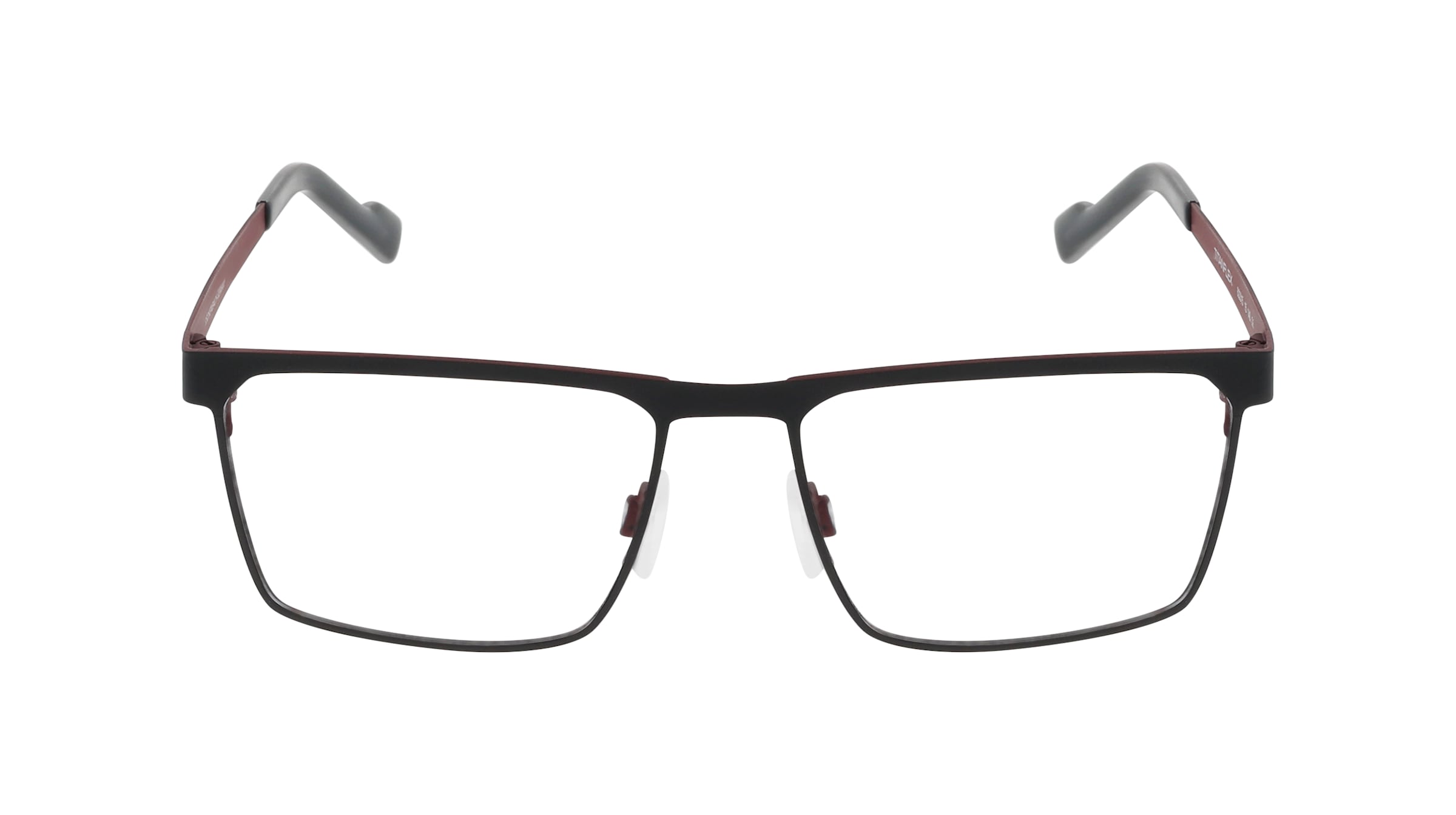 Eschenbach 822015 Herren-Brille inkl. Gläser Vollrand Eckig Titan-Gestell 53mm/16mm/140mm, schwarz