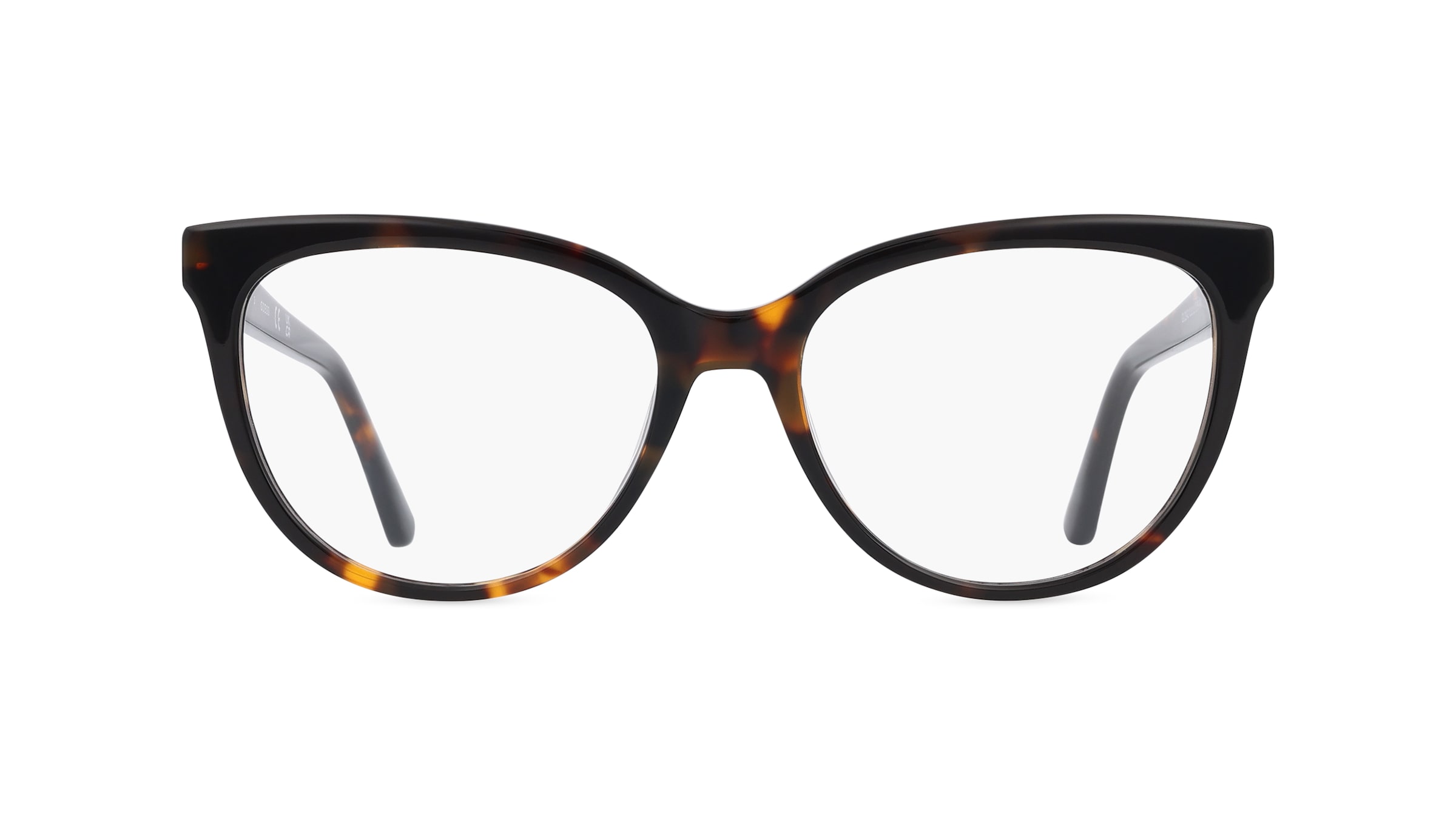 Guess GU2942 Damen-Brille inkl. Gläser Vollrand Butterfly Acetat-Gestell 52mm/16mm/140mm, braun