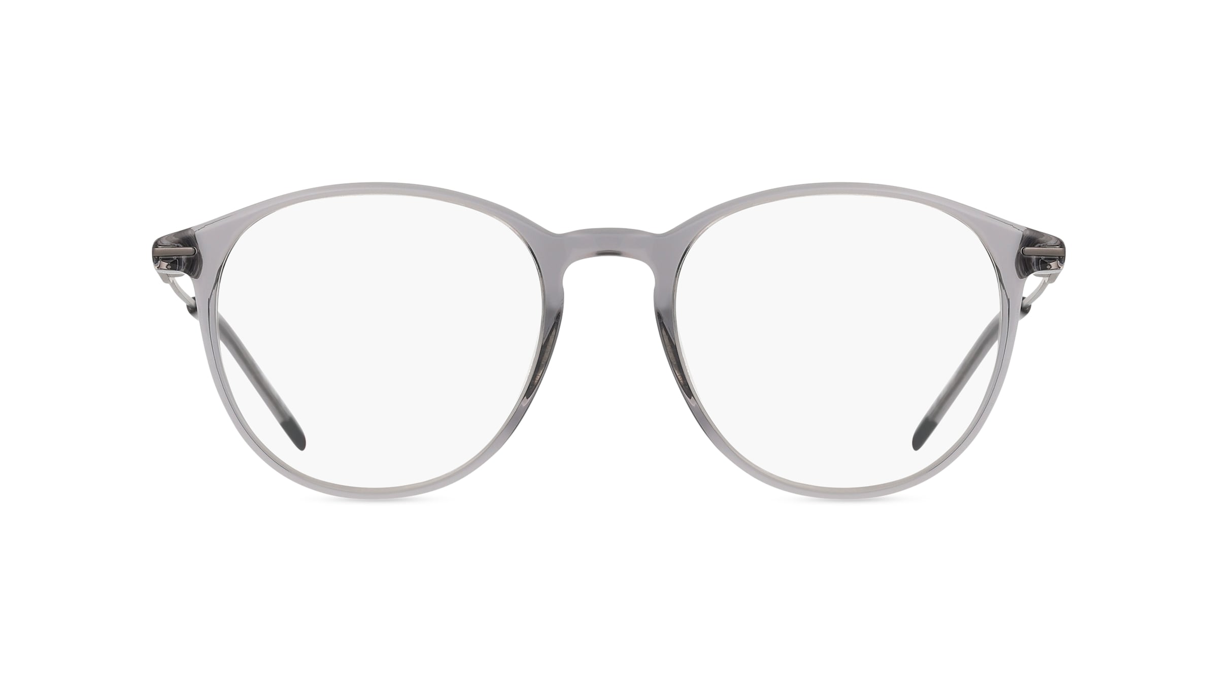 Hugo HG 1206 Herren-Brille inkl. Gläser Vollrand Rund Acetat-Gestell 50mm/19mm/145mm, grau