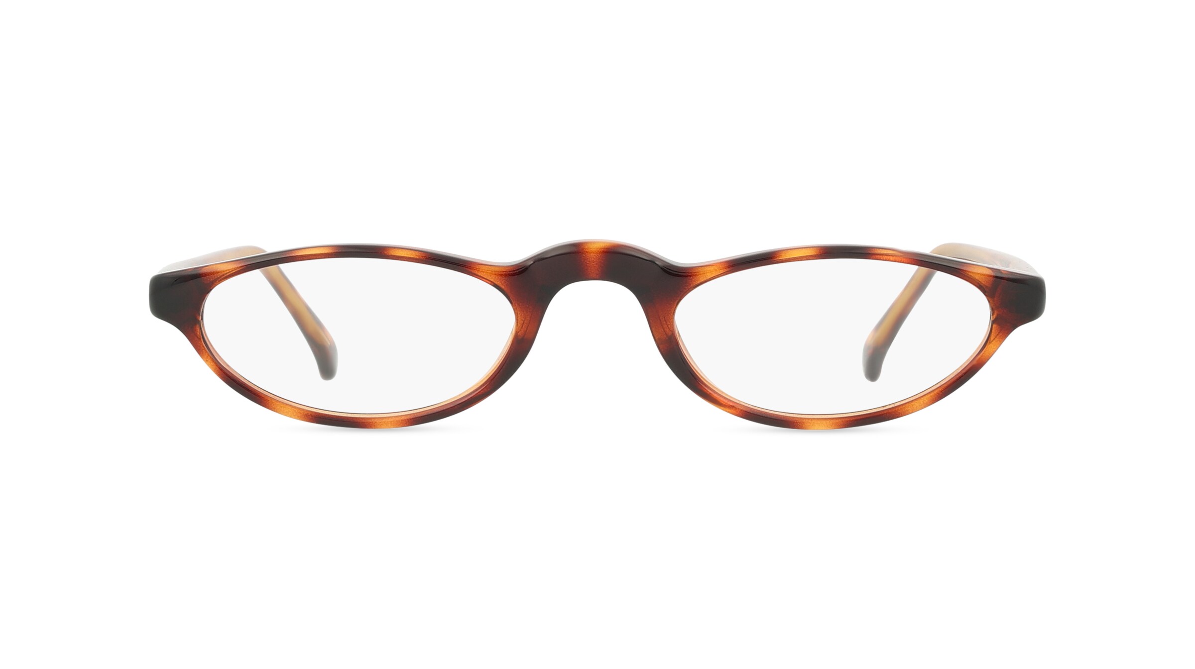 Fielmann MC 617 CL Damen-Brille inkl. Gläser Vollrand Schmal Propionat-Gestell 46mm/21mm/140mm, Havanna