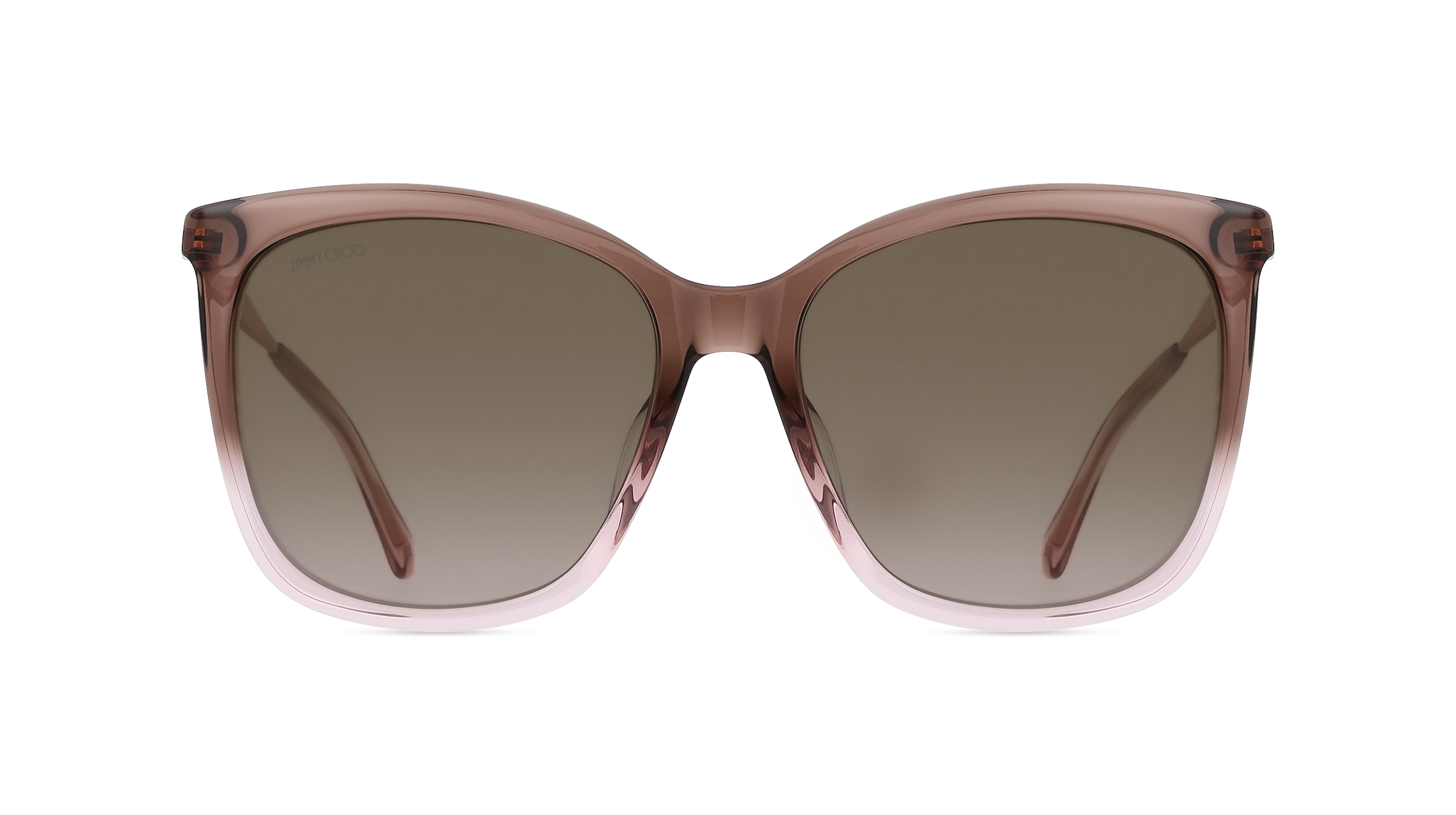 Jimmy Choo NEREA/G/S Damen-Sonnenbrille Vollrand Quadratisch Acetat-Gestell, pink