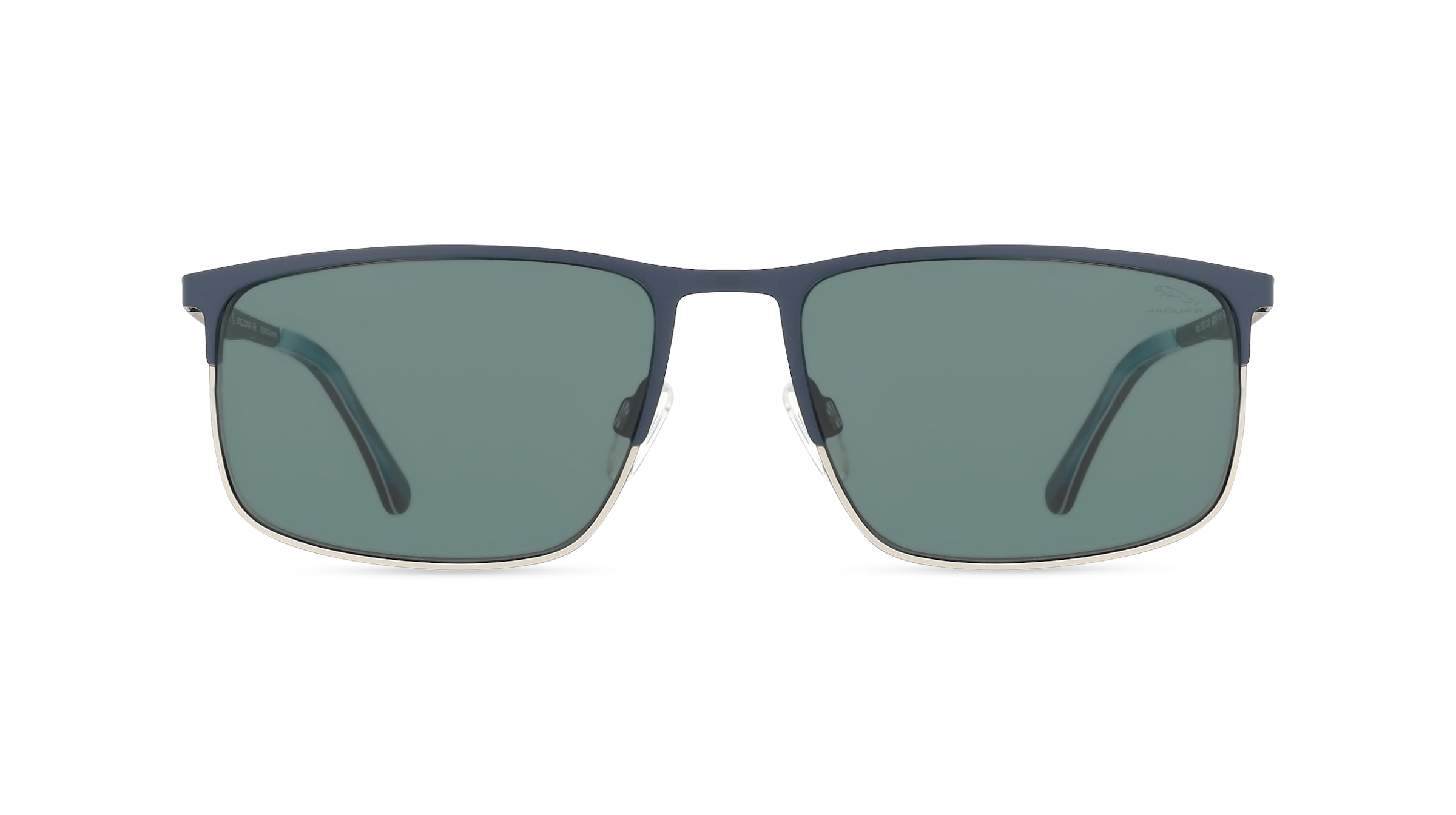 Jaguar J 7821 Herren-Sonnenbrille Vollrand Eckig Edelstahl-Gestell, blau