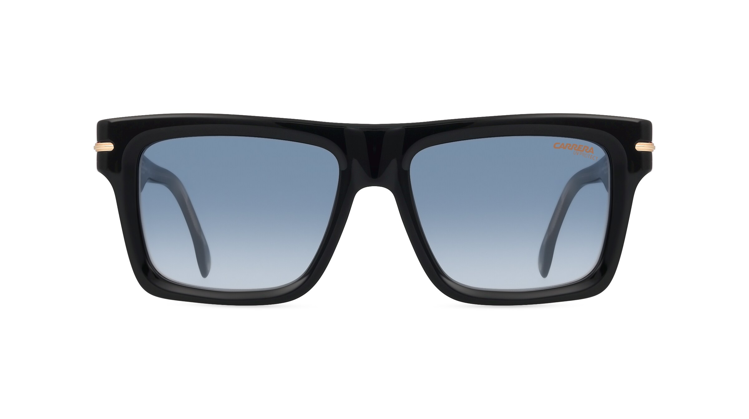 Carrera 305/S Unisex-Sonnenbrille Vollrand Eckig Acetat-Gestell, schwarz