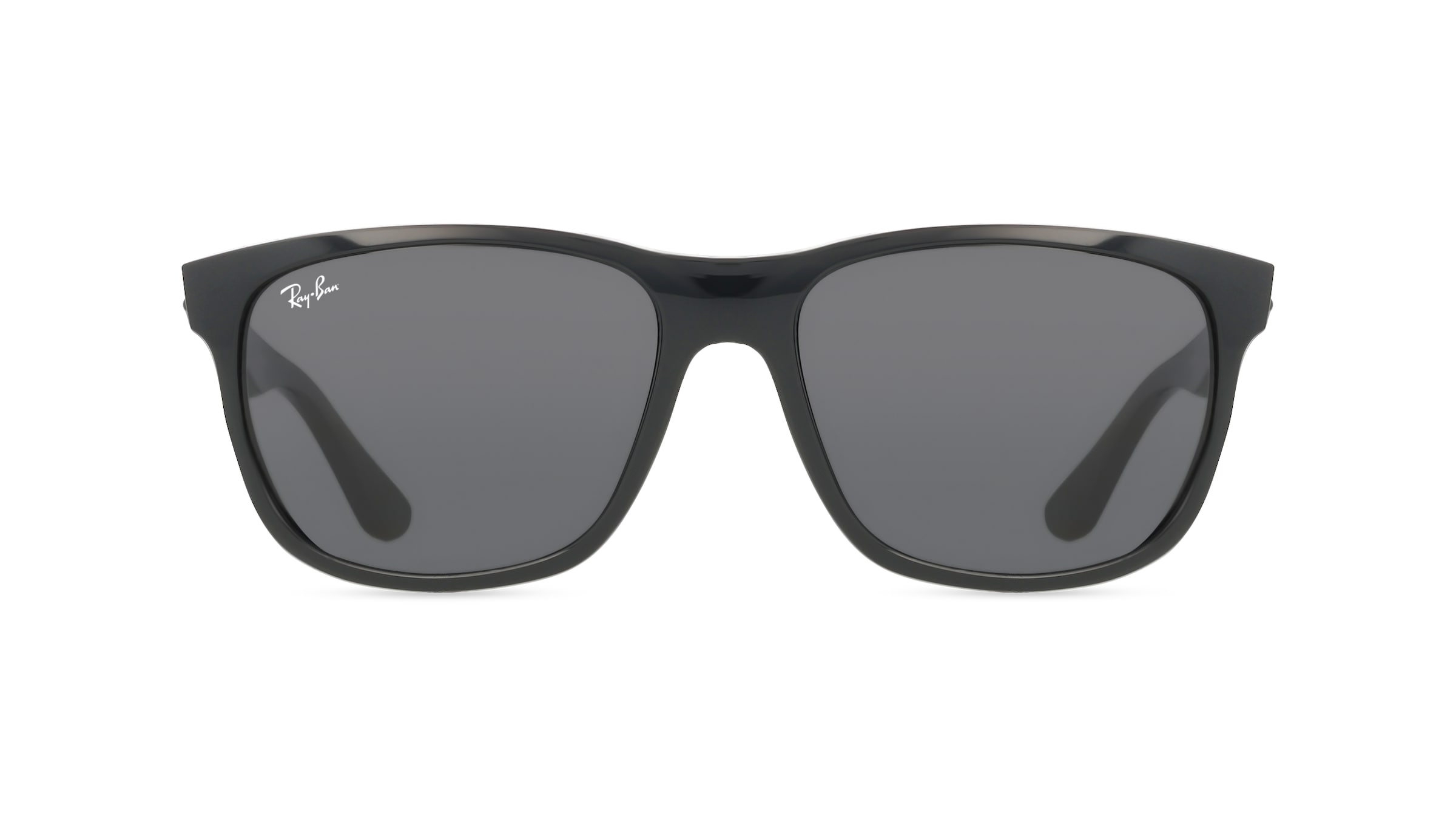 Ray-Ban RB 4181 Herren-Sonnenbrille Vollrand Eckig Kunststoff-Gestell, schwarz