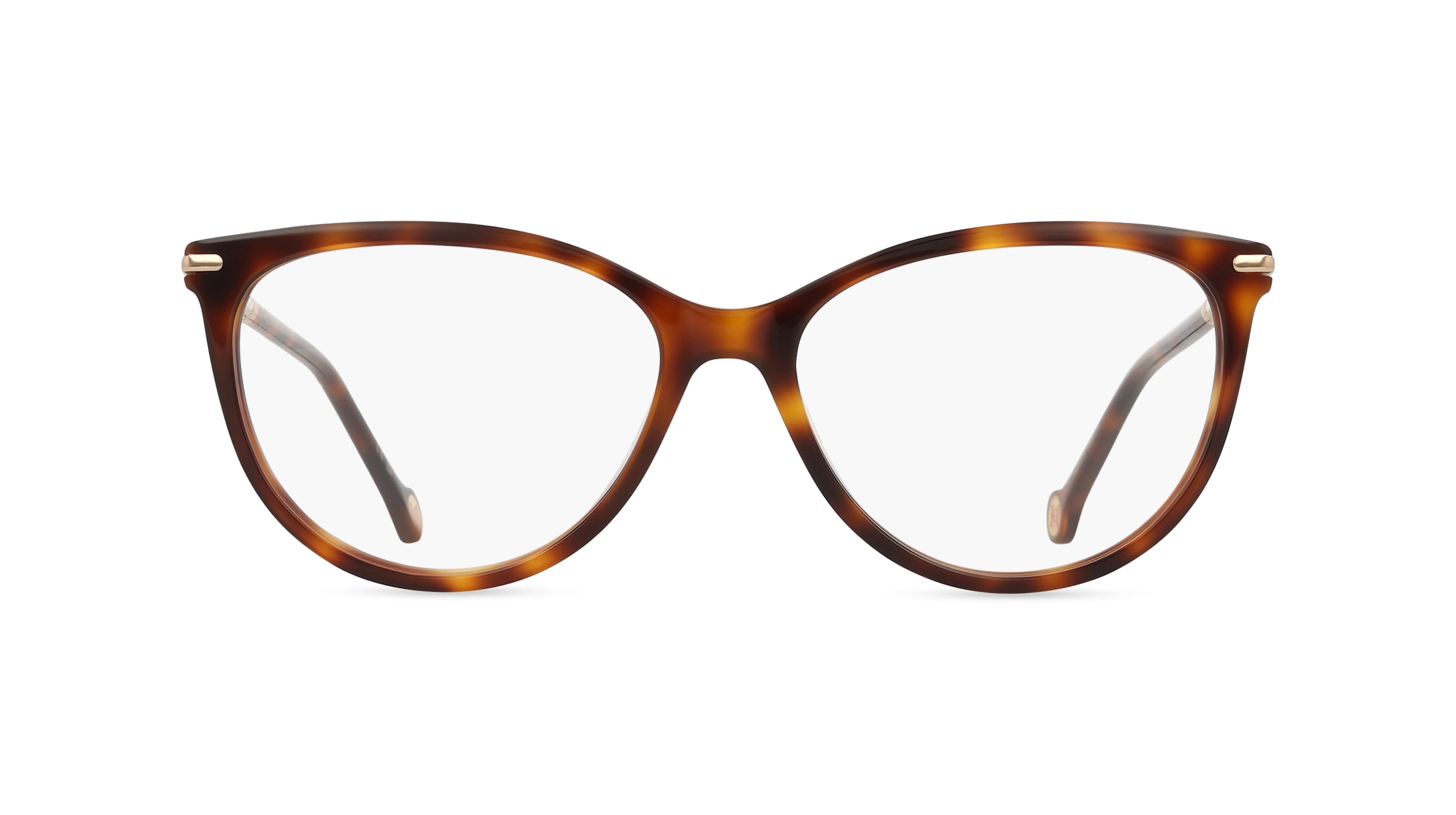 Carolina Herrera 231 Damen-Brille inkl. Gläser Vollrand Butterfly Acetat-Gestell 55mm/16mm/140mm, braun