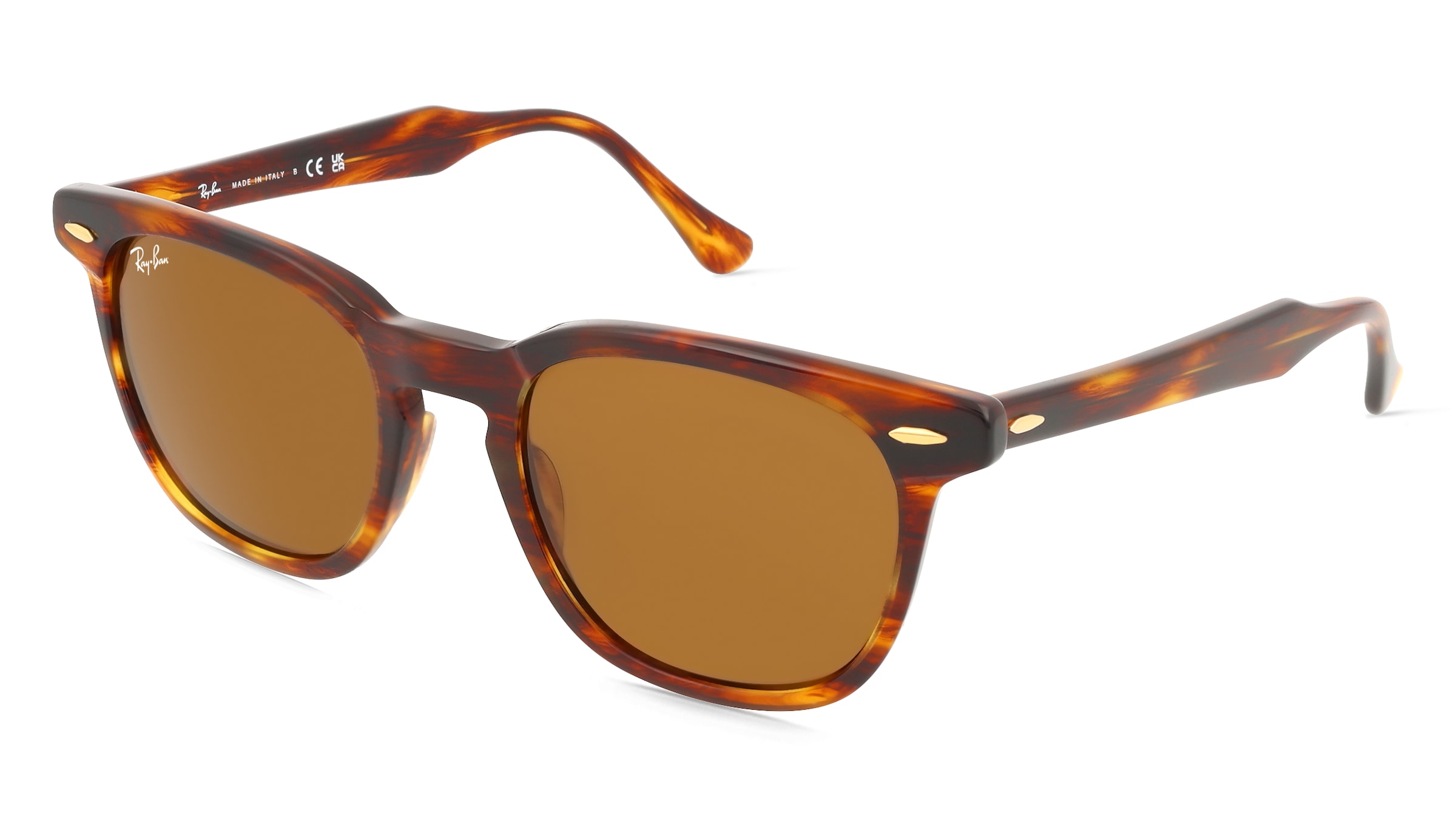 Ray-Ban RB 2298 Unisex-Sonnenbrille Vollrand Quadratisch Kunststoff-Gestell, Havanna