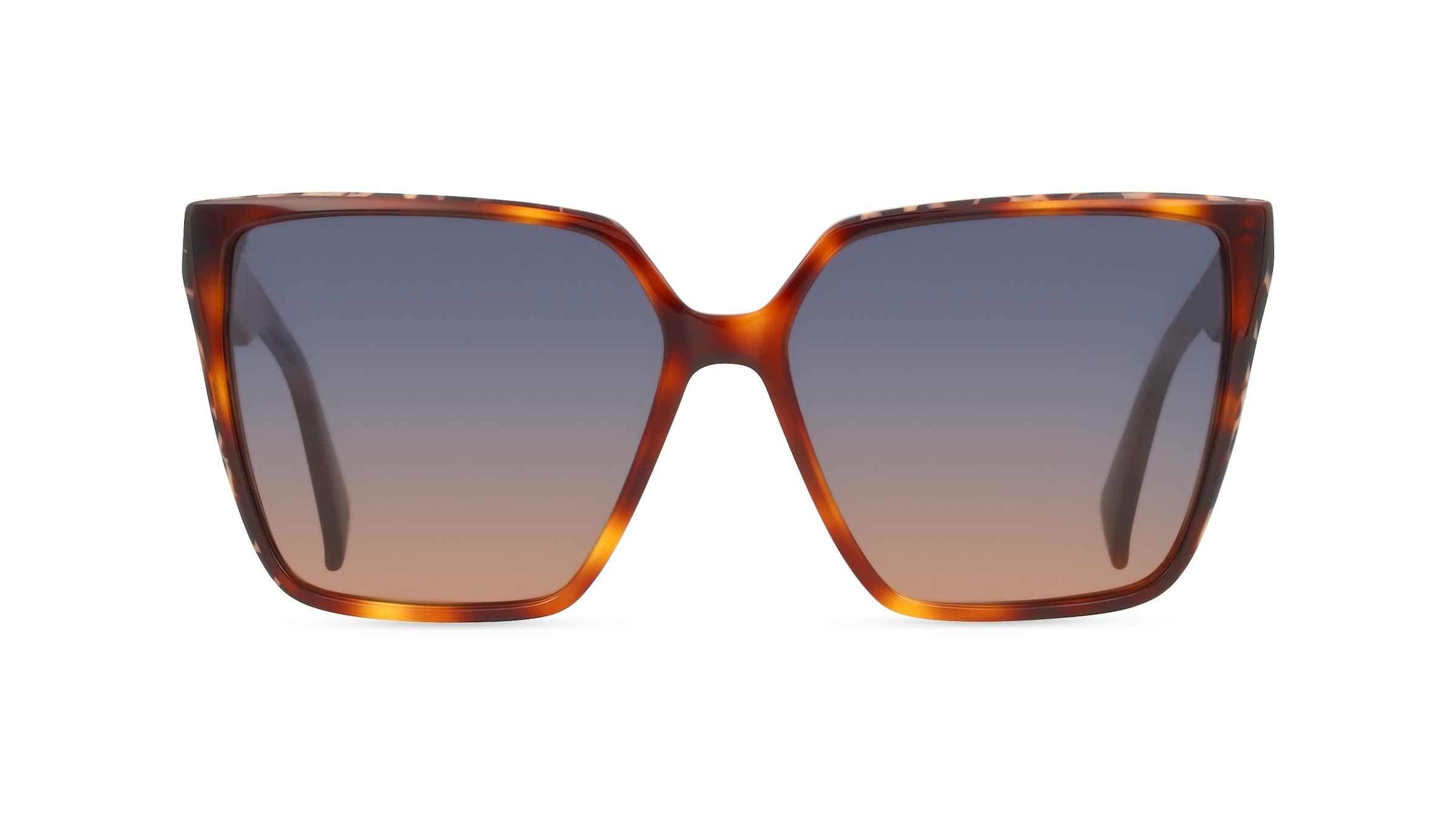 Liu Jo LJ798S Damen-Sonnenbrille Vollrand Eckig Acetat-Gestell, braun