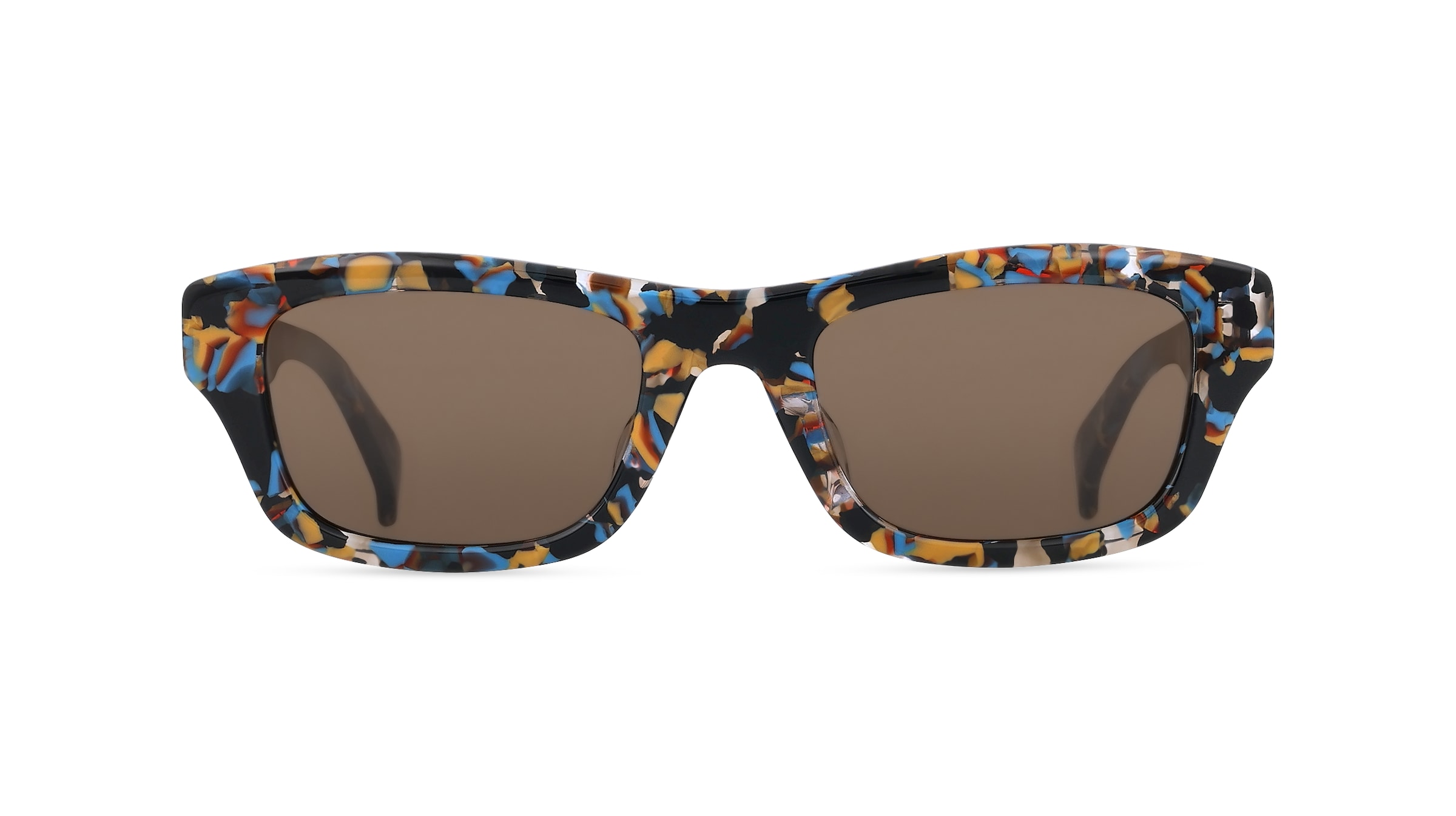 Kenzo KZ40154U Unisex-Sonnenbrille Vollrand Eckig Kunststoff-Gestell, schwarz