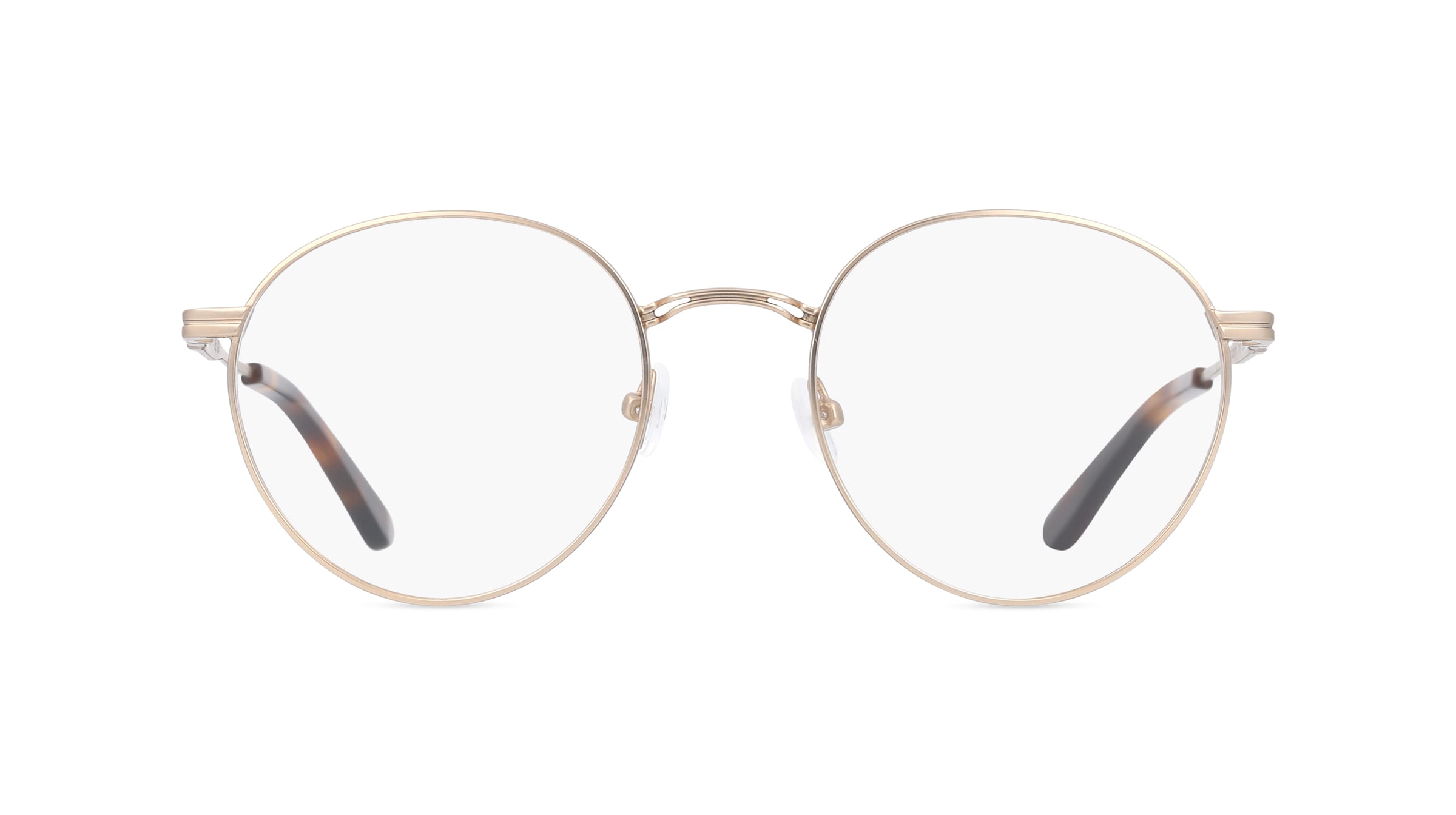 Calvin Klein CK22117 Unisex-Brille inkl. Gläser Vollrand Panto Metall-Gestell 51mm/20mm/145mm, gold