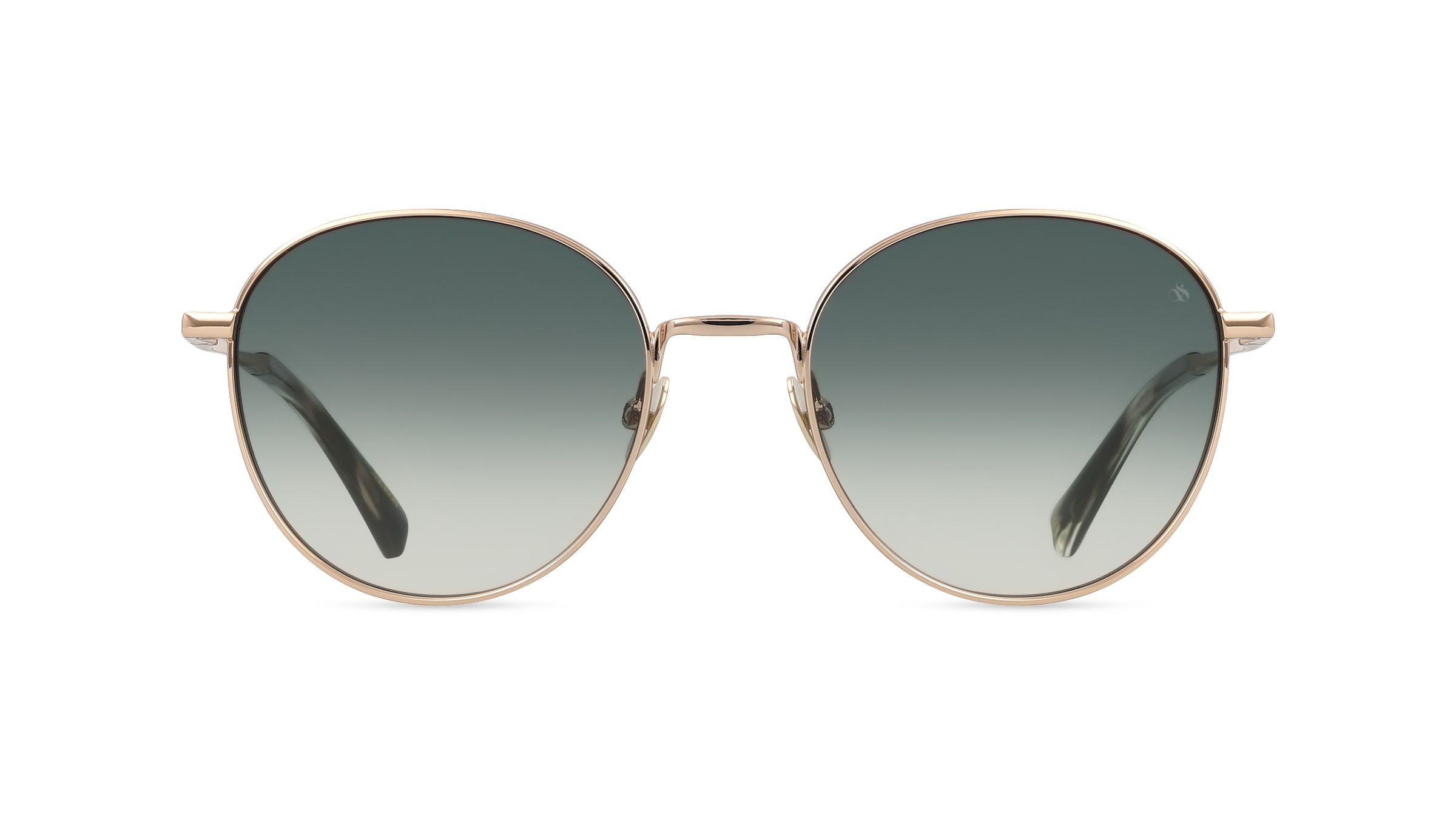 Scotch & Soda 5024 Damen-Sonnenbrille Vollrand Rund Metall-Gestell, gold