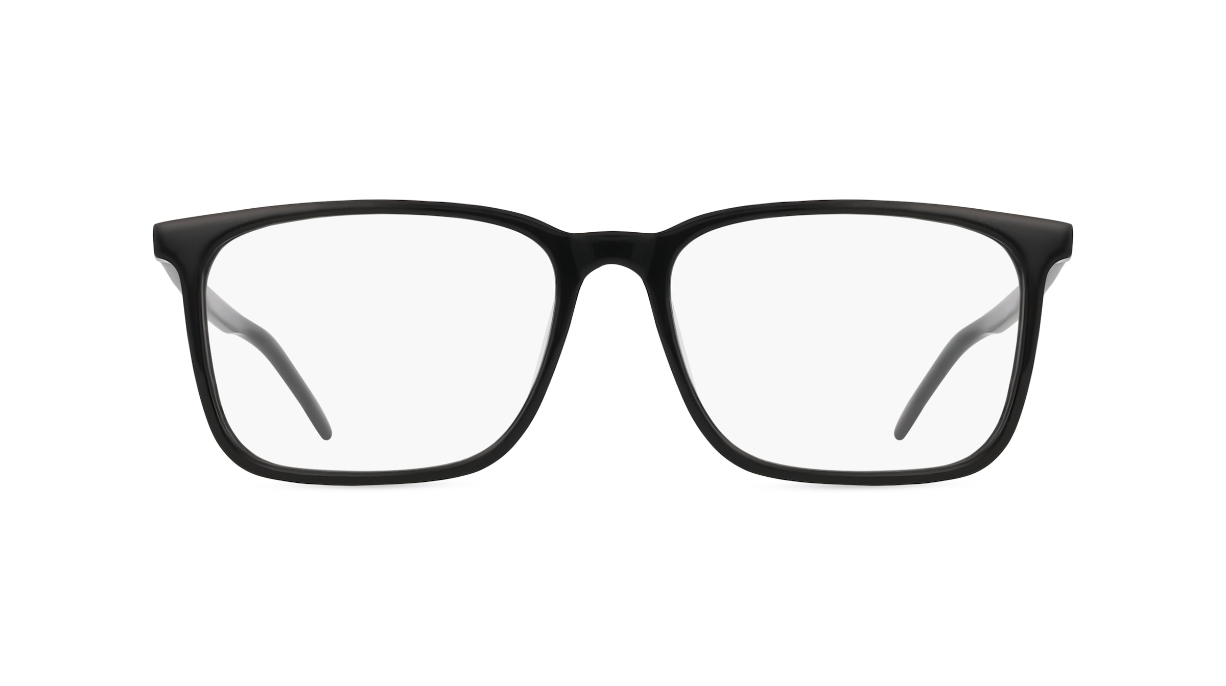 Hugo HG 1097 Herren-Brille inkl. Gläser Vollrand Eckig Acetat-Gestell 55mm/16mm/145mm, schwarz