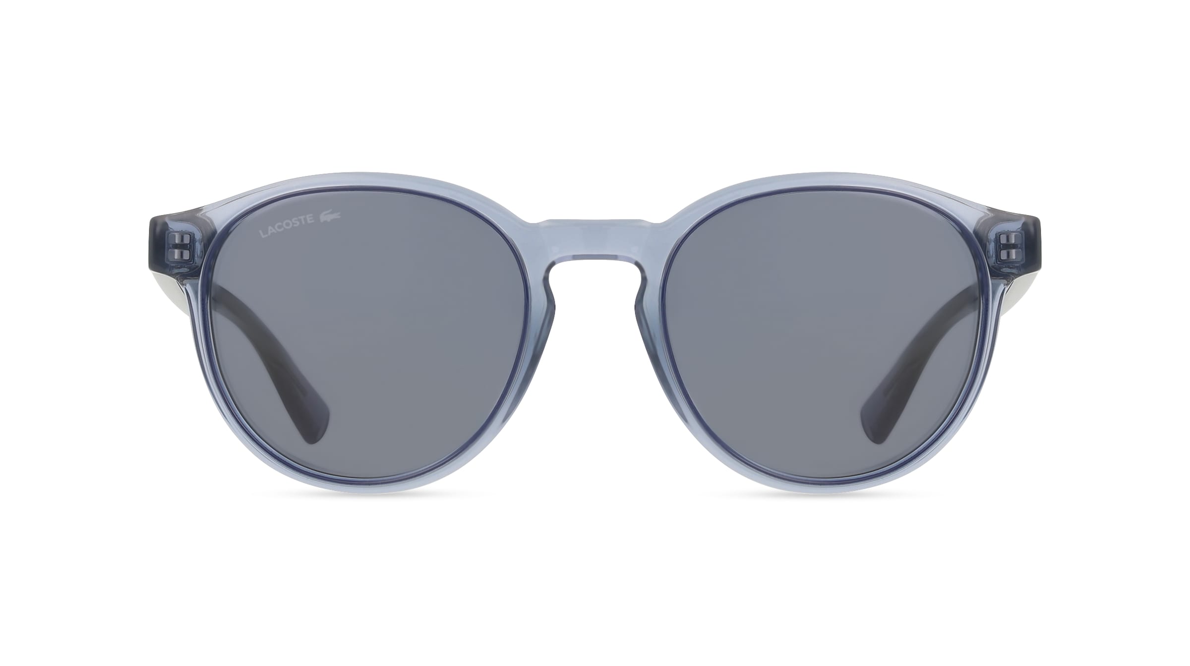 Lacoste L6055S Unisex-Sonnenbrille Vollrand Rectangular Kunststoff-Gestell, grau