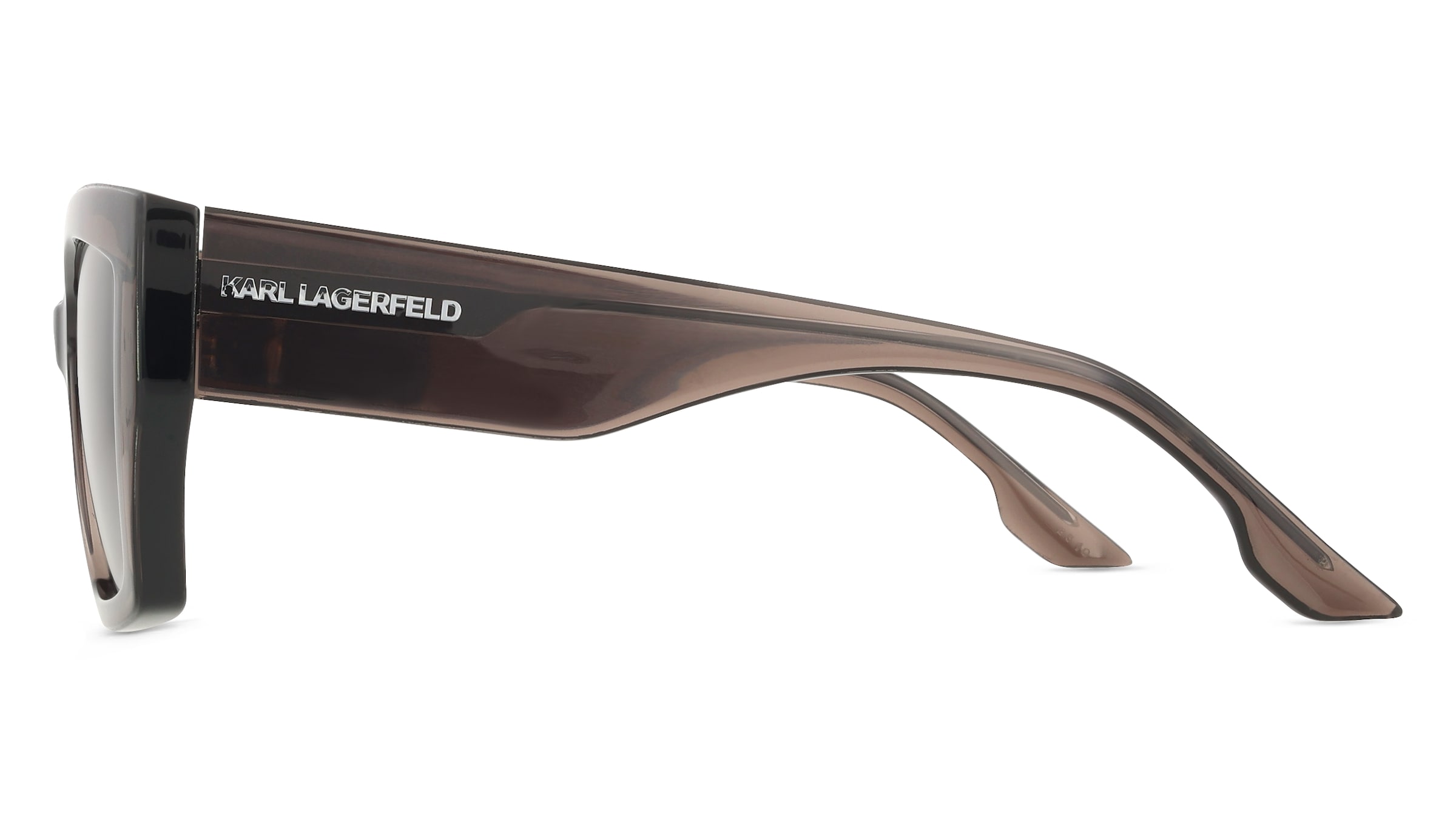 Thumbnail - Karl Lagerfeld KL6143S Unisex-Sonnenbrille Vollrand Quadratisch TR90-Gestell, grau