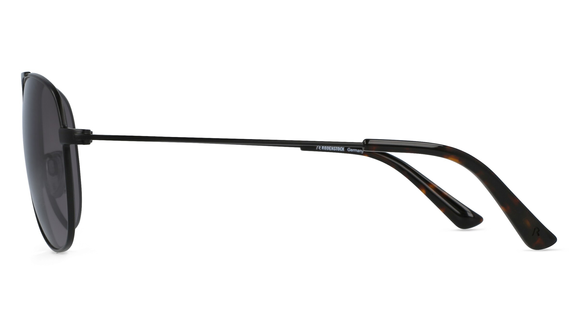 Thumbnail - Rodenstock R 1427 Herren-Sonnenbrille Vollrand Pilot Metall-Gestell, schwarz