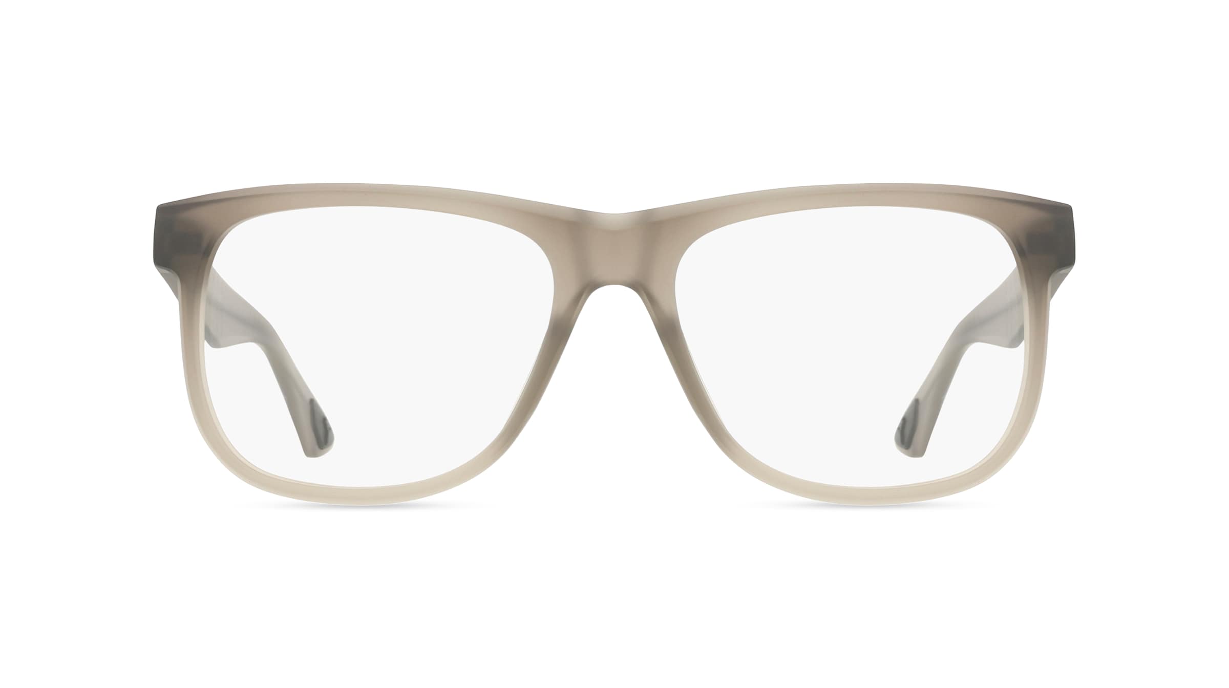 Puma PU0443O Herren-Brille inkl. Gläser Vollrand Eckig Kunststoff-Gestell 56mm/17mm/145mm, grau