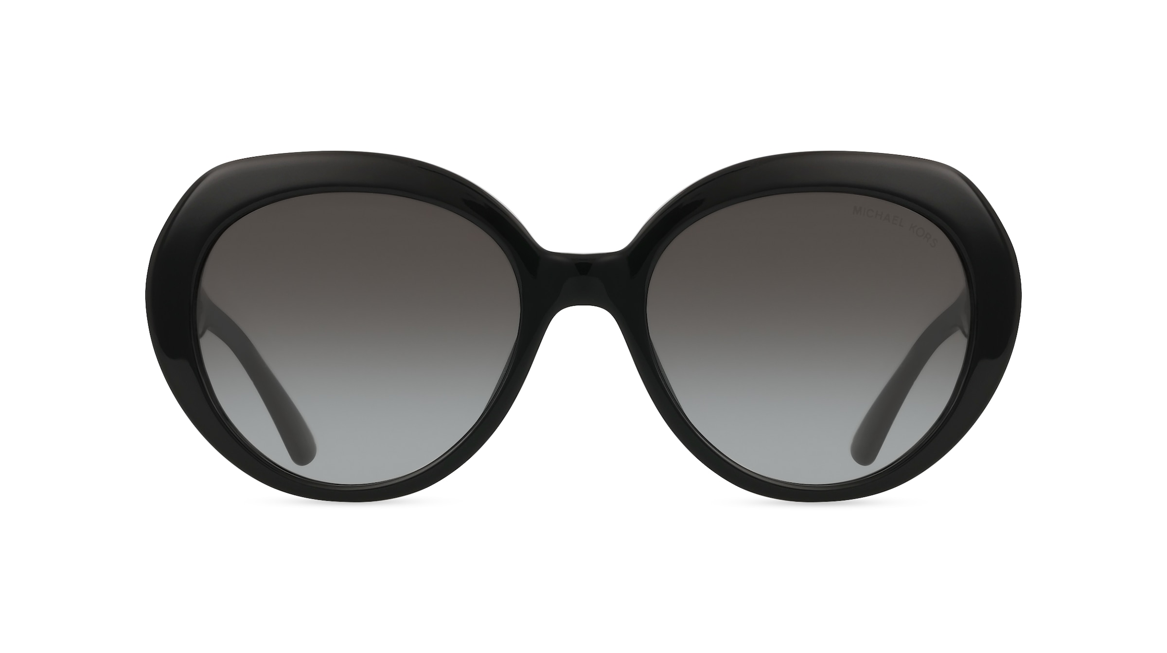 Michael Kors 0MK2214U Damen-Sonnenbrille Vollrand Rund Acetat-Gestell, schwarz