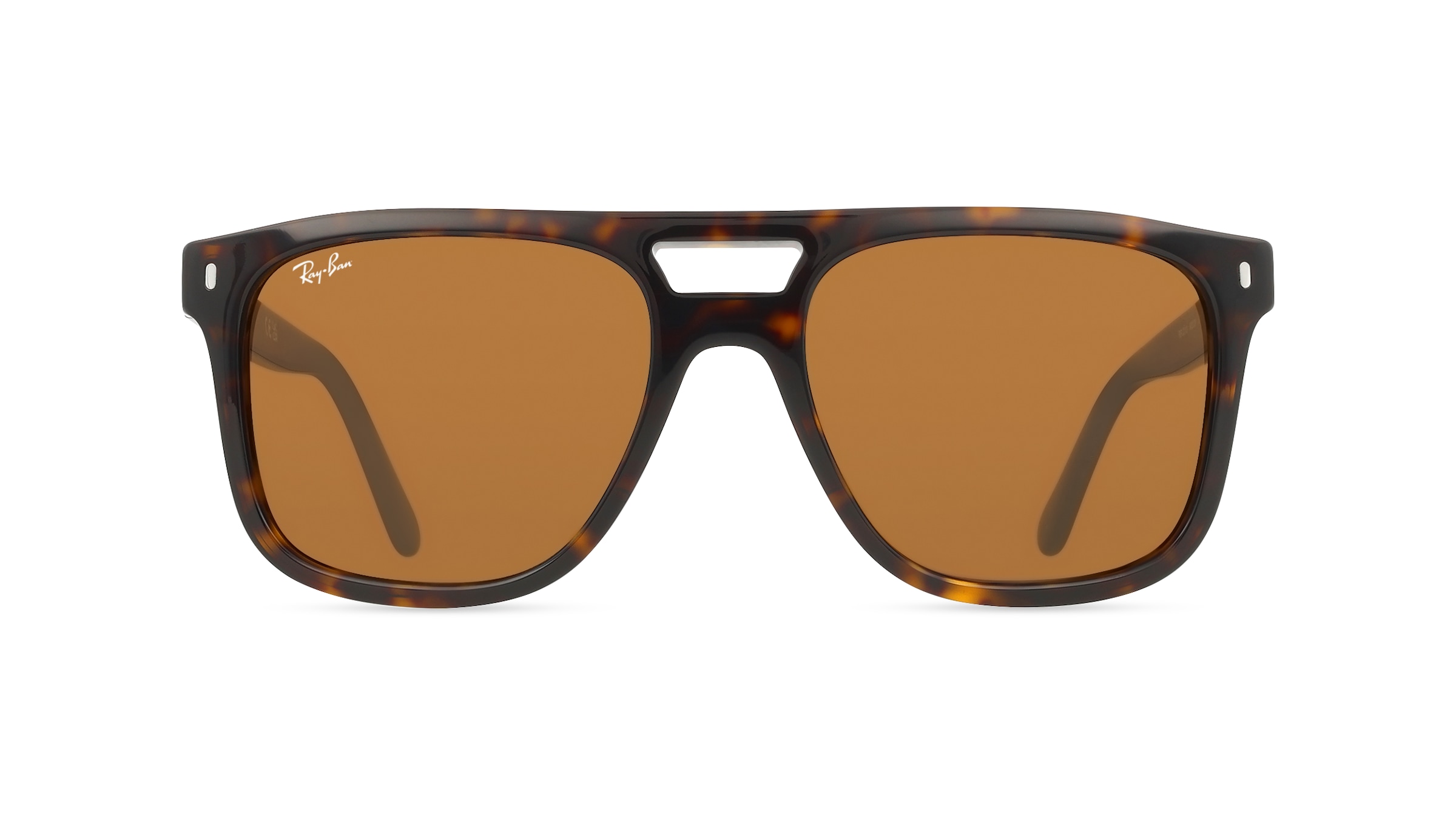 Ray-Ban RB2213 Damen-Sonnenbrille Vollrand Eckig Kunststoff-Gestell, braun