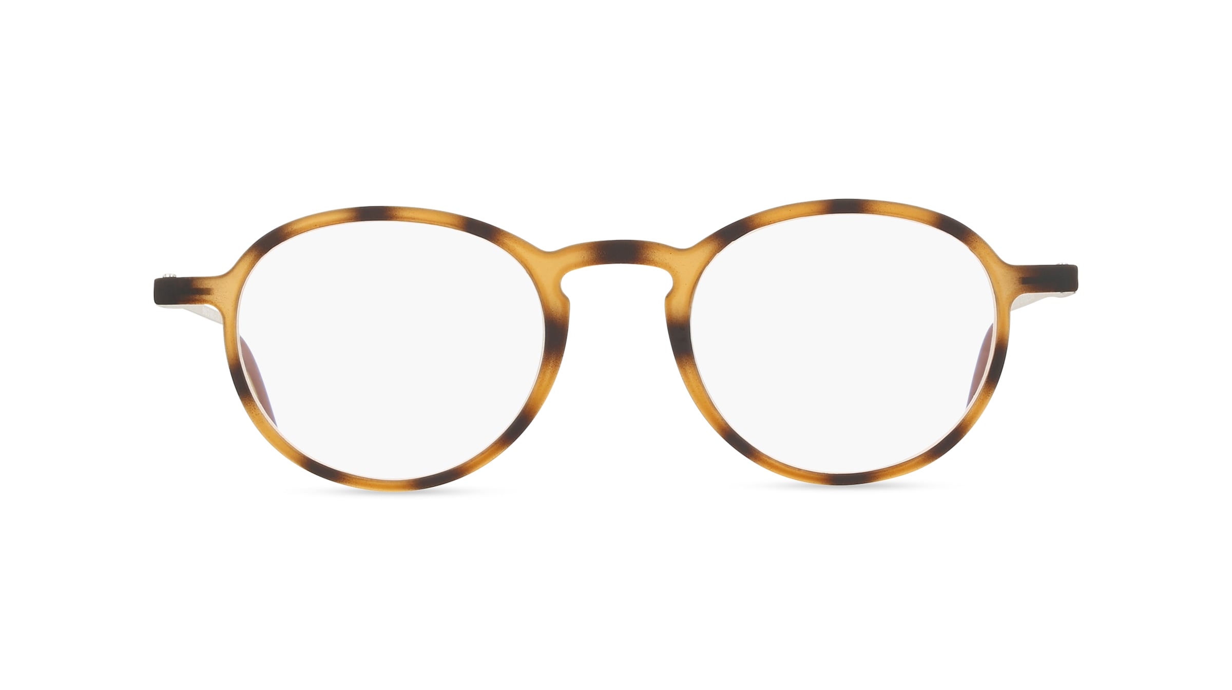 I NEED YOU 5 MM Unisex-Brille Vollrand Panto Kunststoff-Gestell, braun