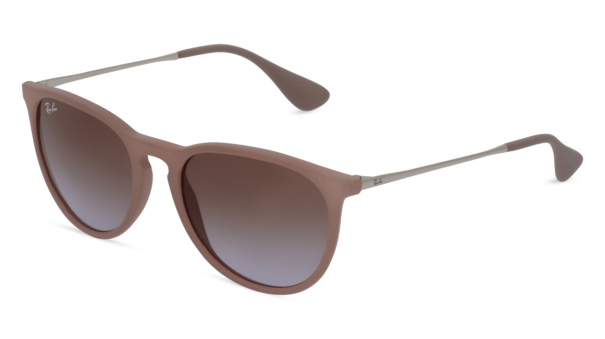 Ray-Ban RB 4171 ERIKA Damen-Sonnenbrille Vollrand Panto Kunststoff-Gestell, Beige