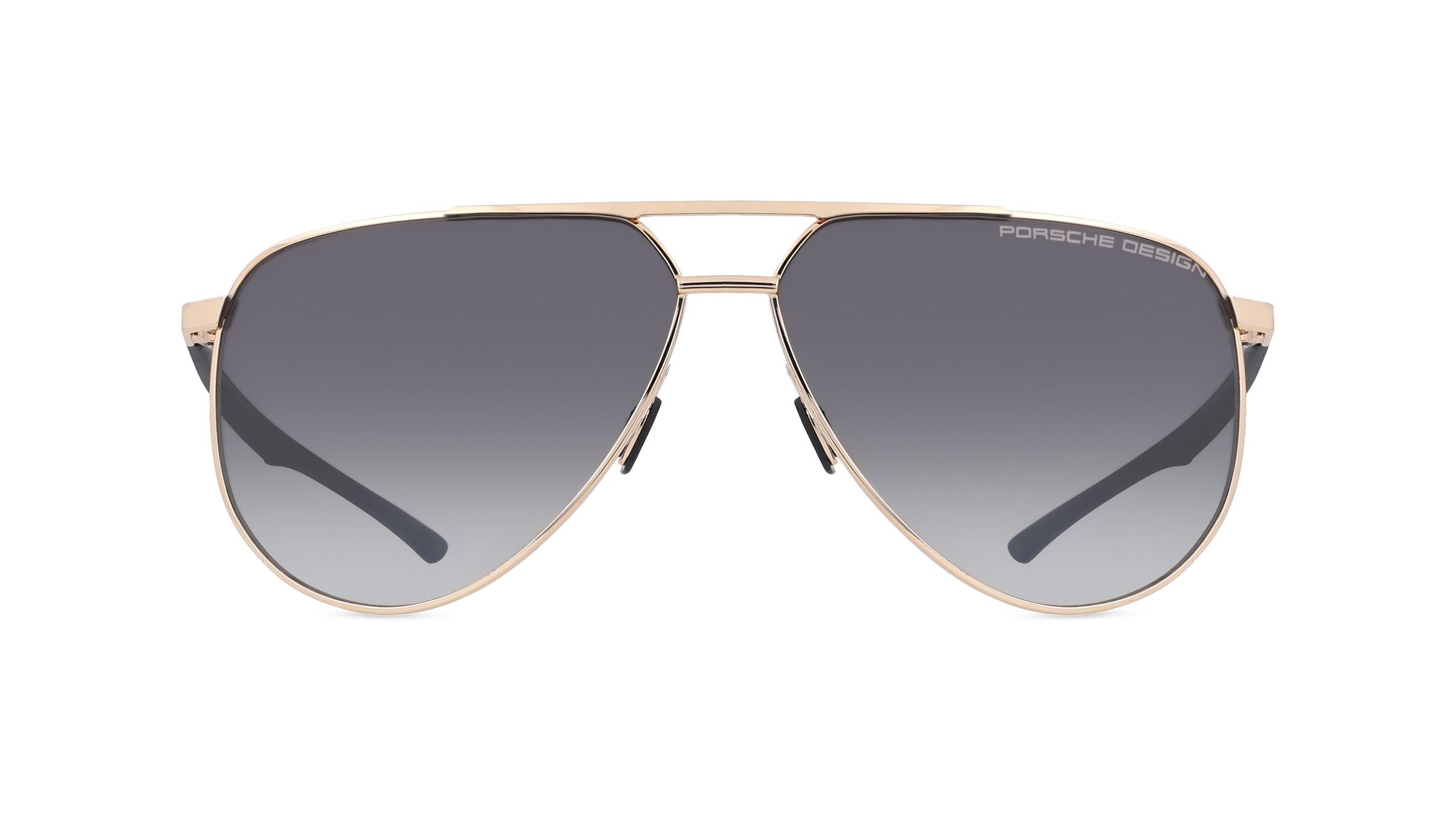 Porsche Design 8962 Herren-Sonnenbrille Vollrand Pilot Metall-Gestell, gold