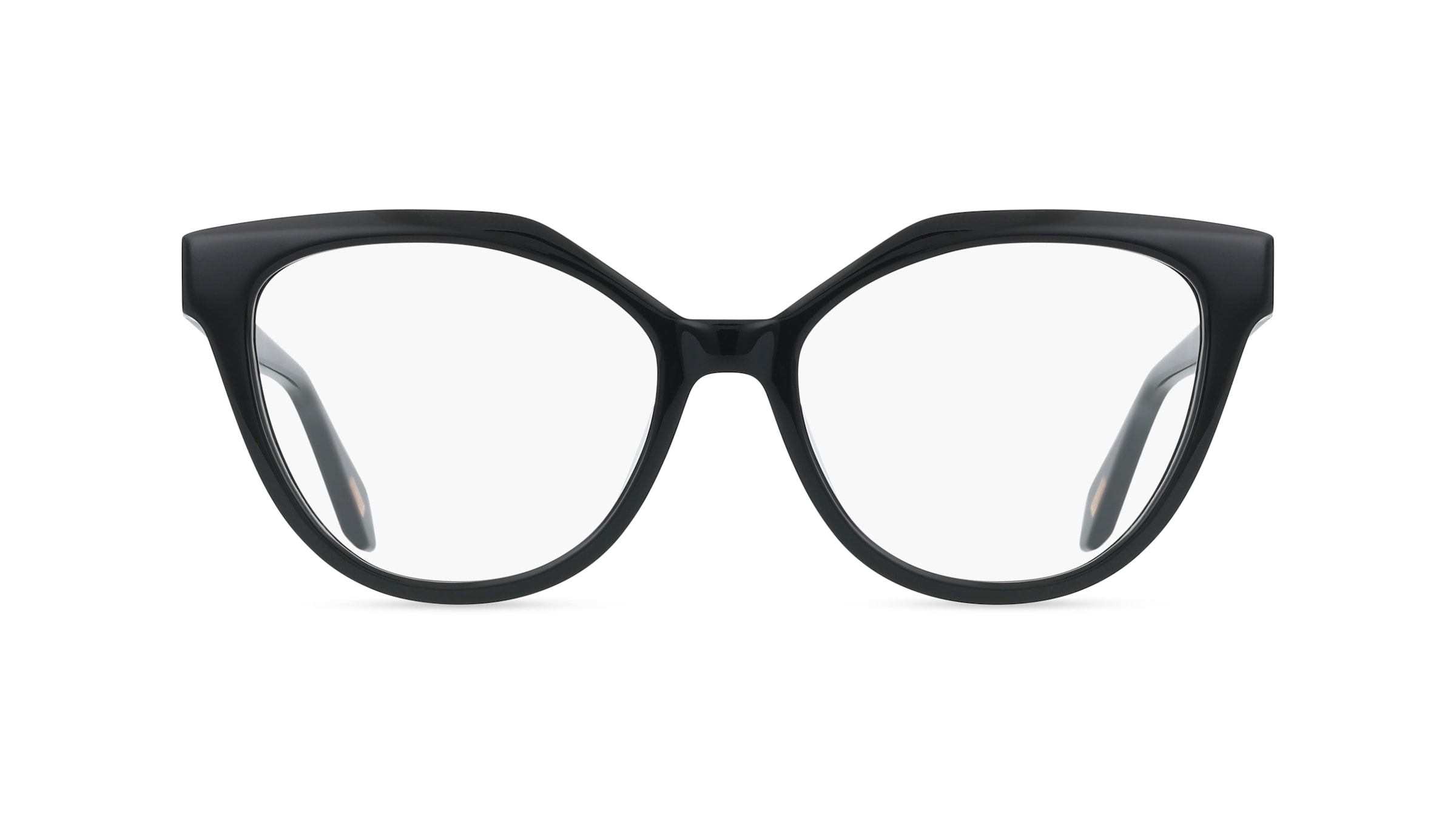 Just Cavalli VJC130 Damen-Brille inkl. Gläser Vollrand Cat Eye Kunststoff-Gestell 53/16/140, Schwarz