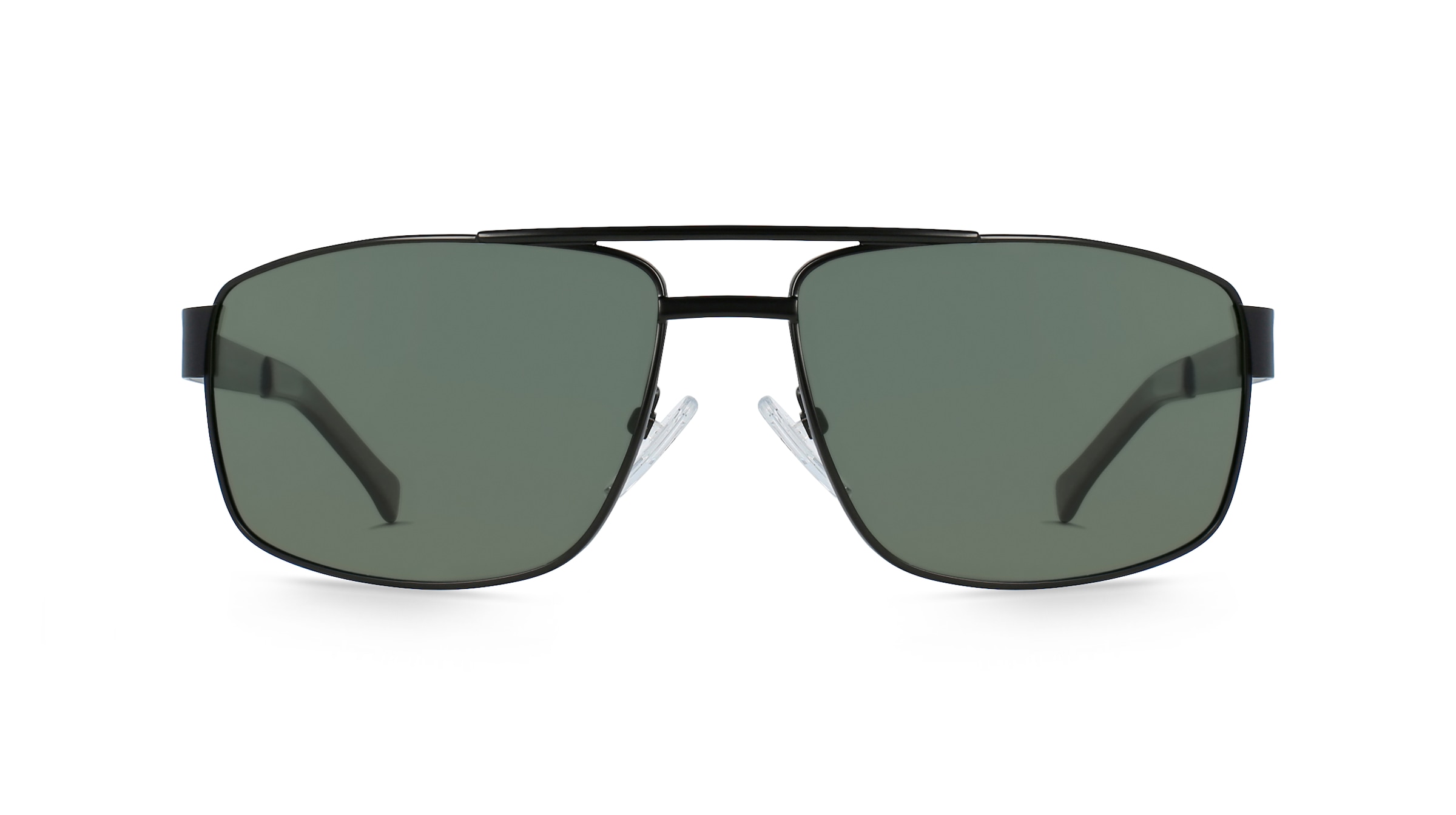 Fielmann BD 322 SUN CL Herren-Sonnenbrille Vollrand Quadratisch Metall-Gestell, schwarz