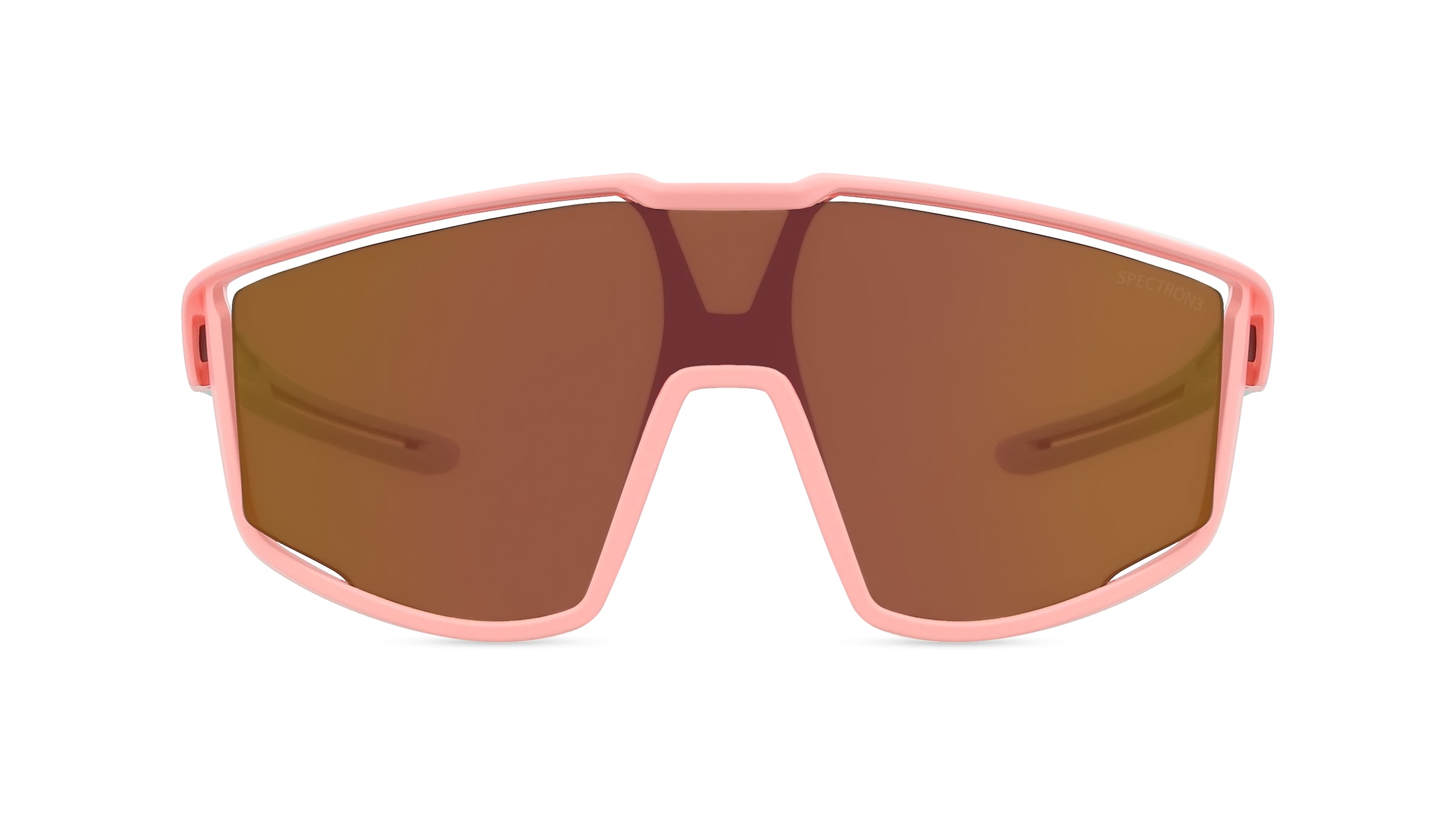 Julbo FURY S Jugend-Sonnenbrille Vollrand Monoscheibe Kunststoff-Gestell, pink