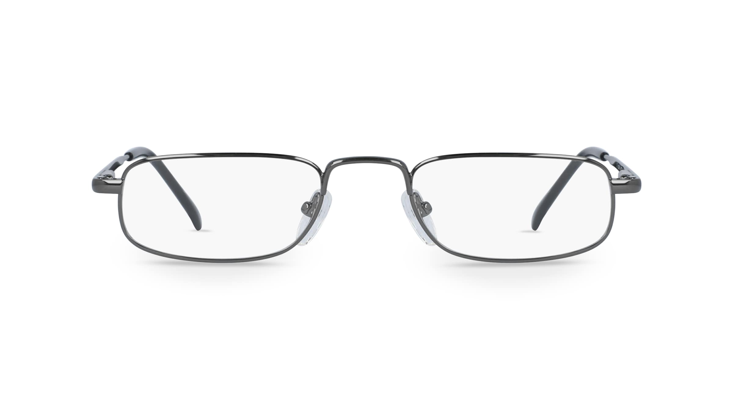 Fielmann MC 254 FLEX TR Herren-Brille inkl. Gläser Vollrand Schmal Metall-Gestell 49mm/21mm/145mm, grau