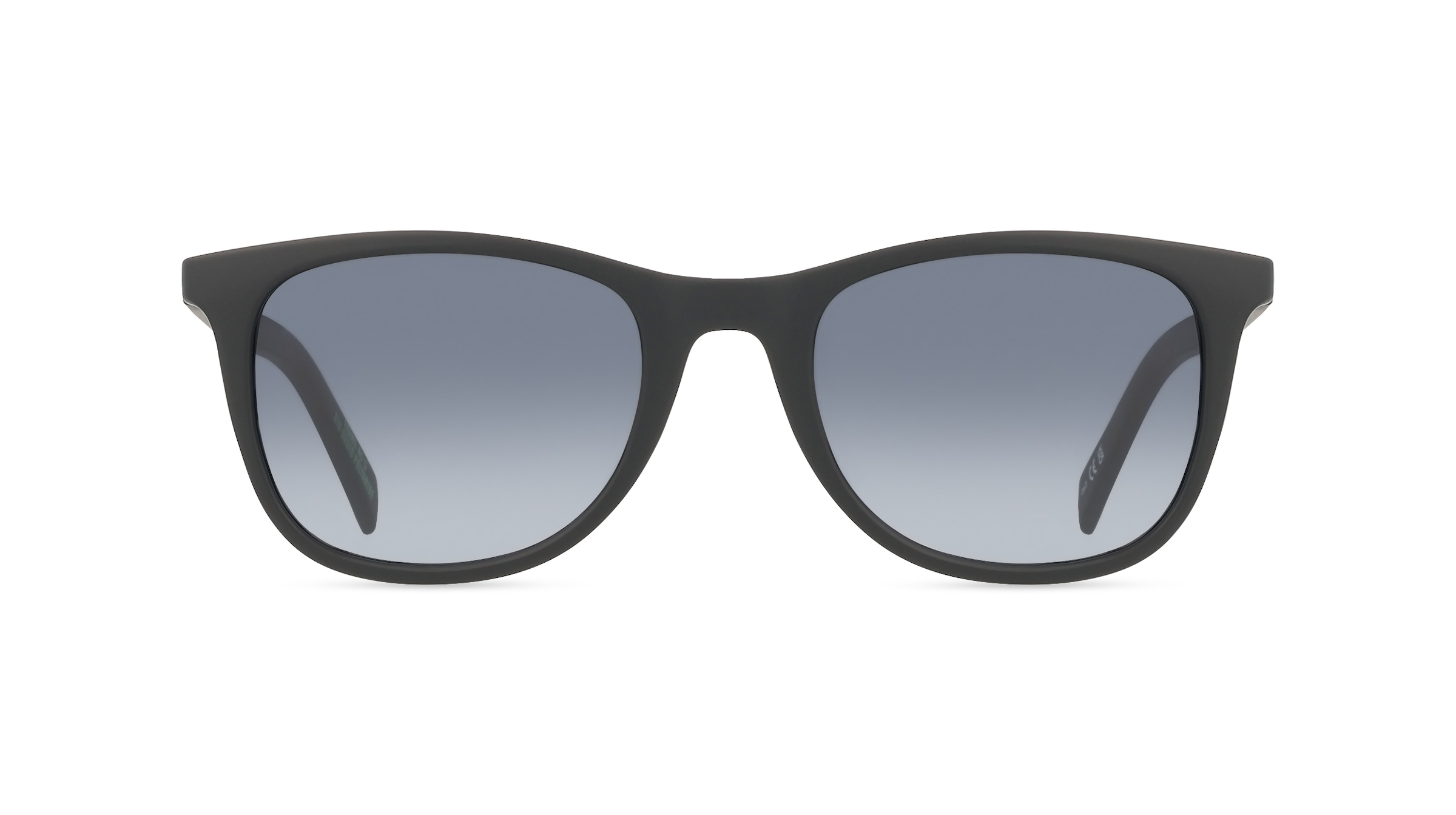 Levi’s 207196 Herren-Sonnenbrille Vollrand Eckig Kunststoff-Gestell, schwarz