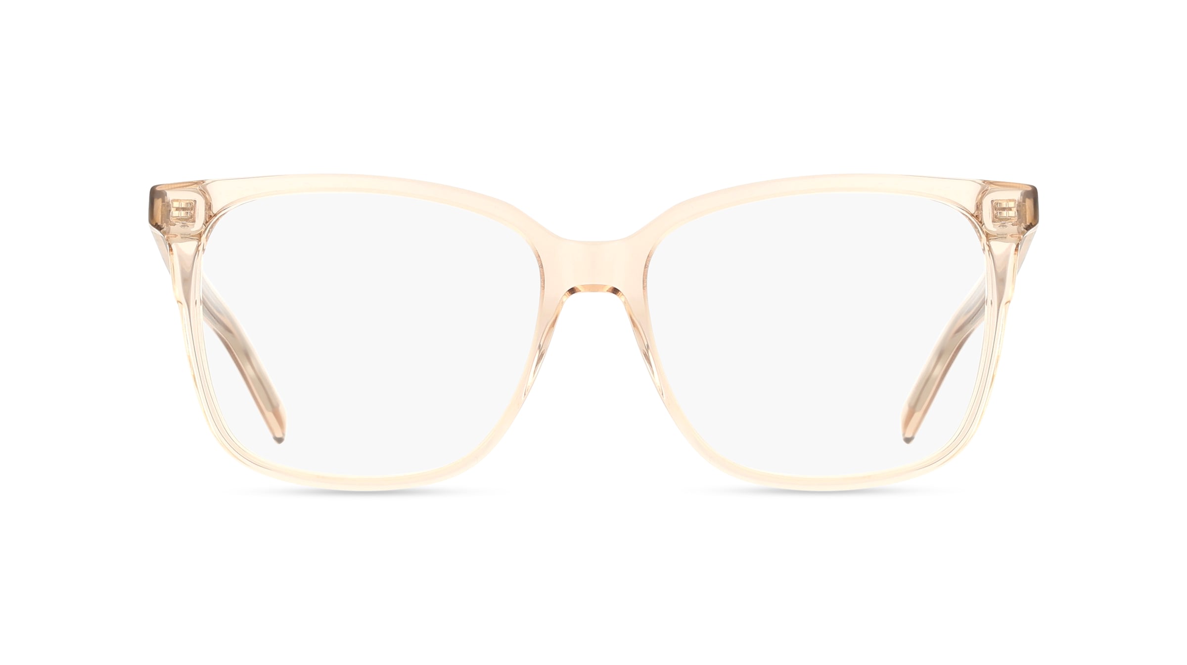 GIVENCHY GV50045I GV DAY Damen-Brille inkl. Gläser Vollrand Eckig Acetat-Gestell 54/15/140, gelb