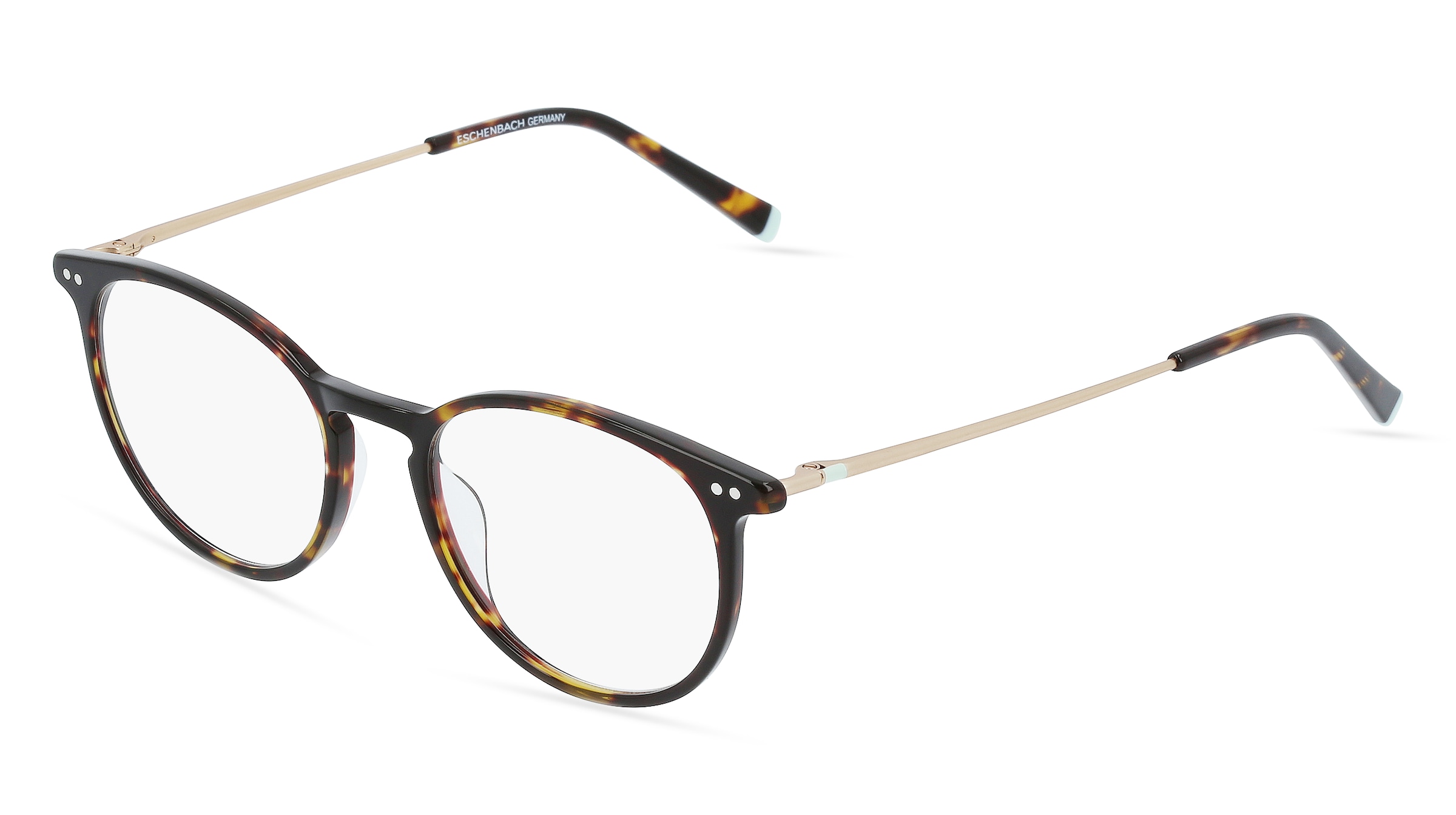 Humphrey’s eyewear 581066 Unisex-Brille inkl. Gläser Vollrand Panto Acetat-Gestell 47/17/140, Havanna