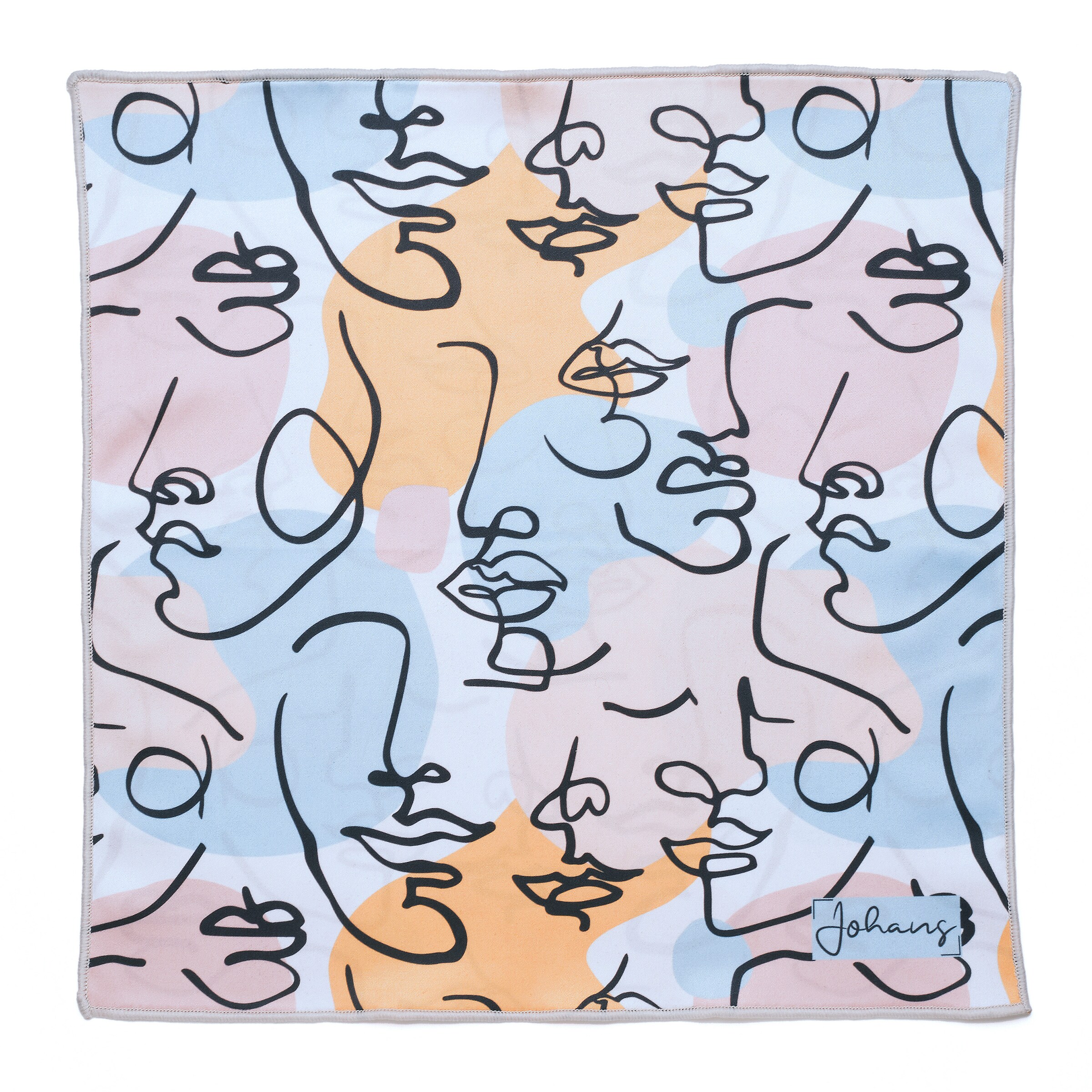Thumbnail - Johans Brillenputztuch Faces