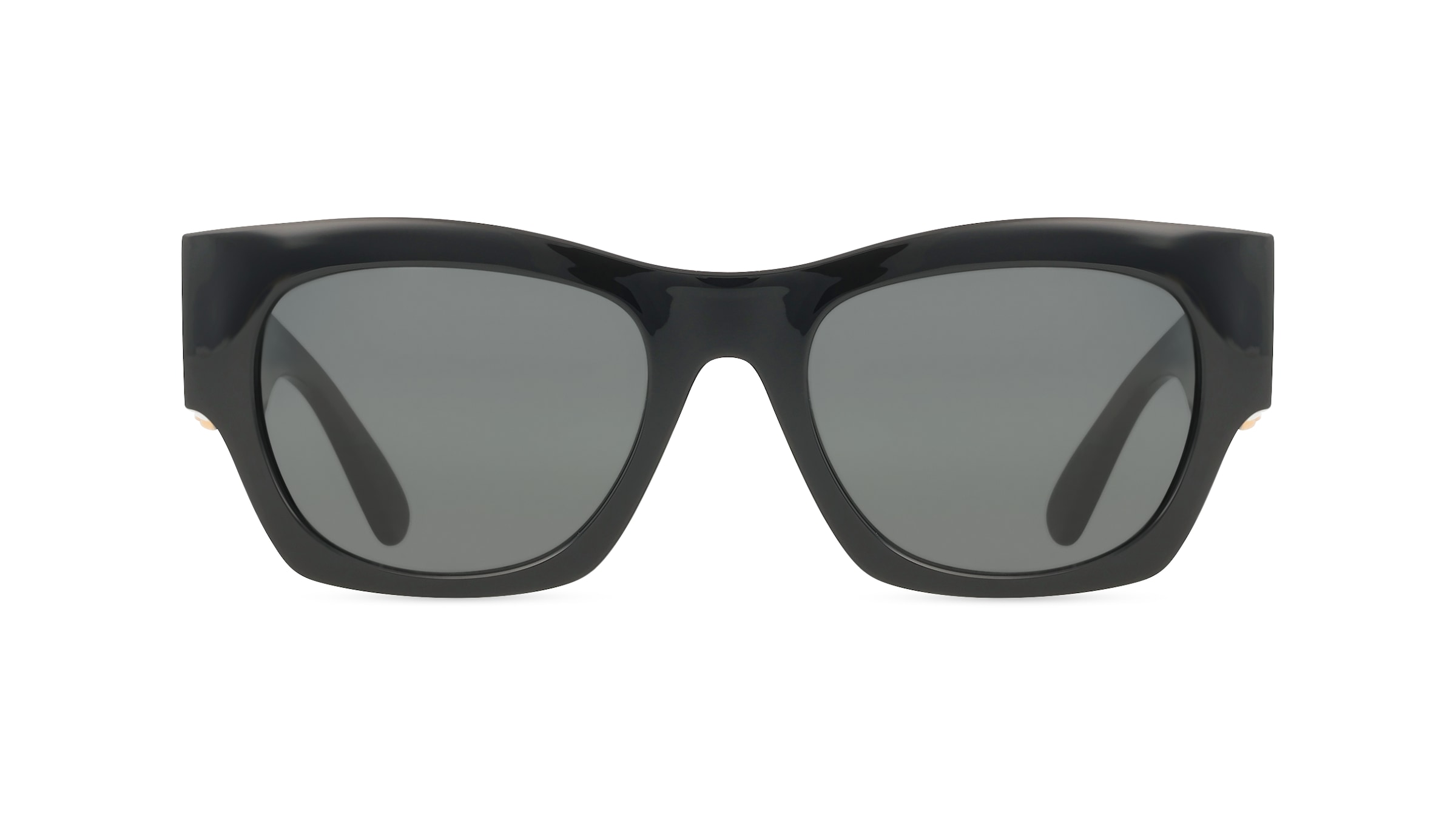 Versace VE4479U Herren-Sonnenbrille Vollrand Panto Kunststoff-Gestell, schwarz