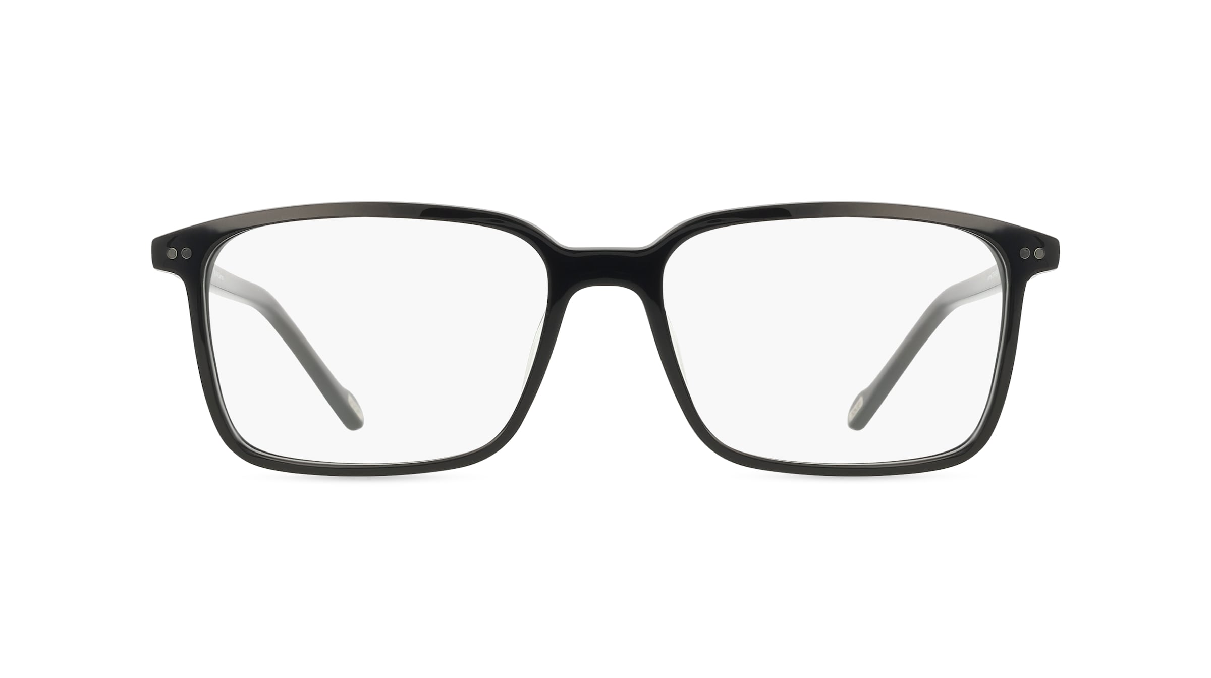 JOOP! JP 1205 Unisex-Brille inkl. Gläser Vollrand Eckig Acetat-Gestell 55mm/16mm/145mm, schwarz