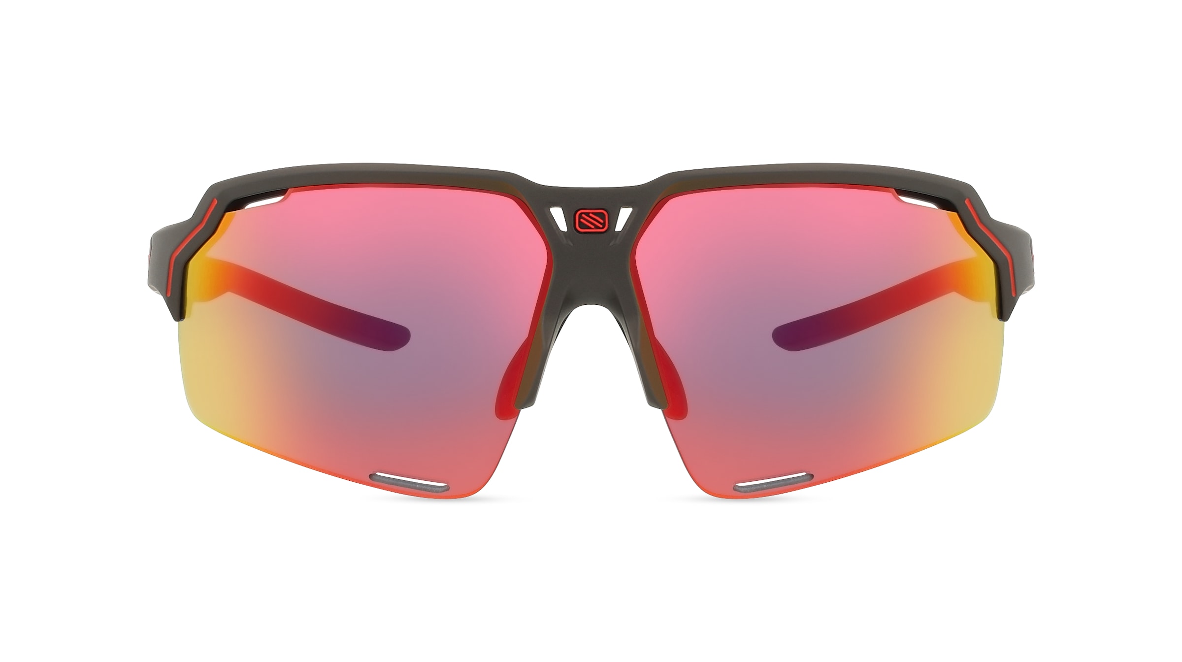 Rudy Project SP743838 DELTABEAT Unisex-Sonnenbrille Vollrand Eckig Kunststoff-Gestell, schwarz