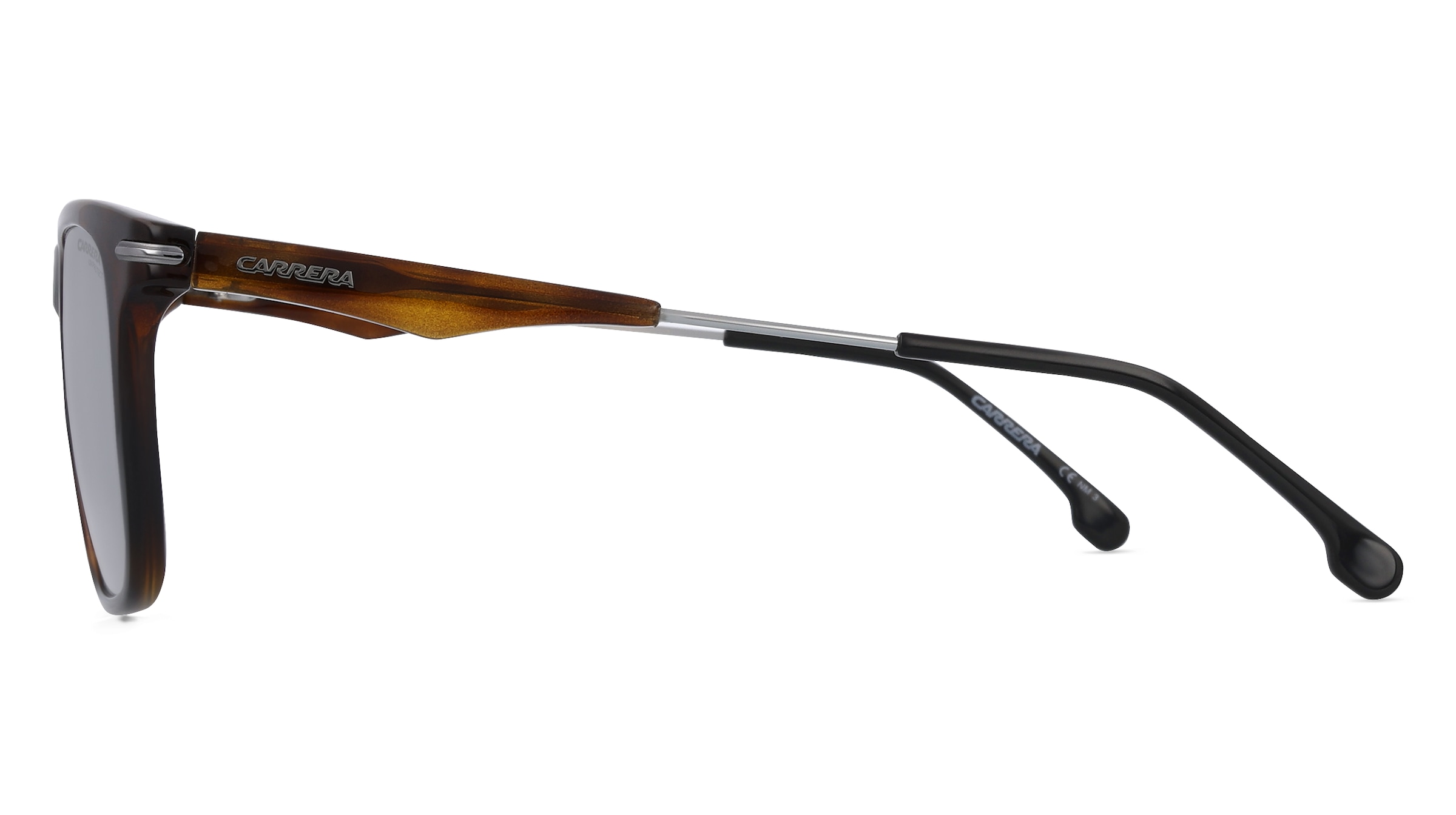 Thumbnail - Carrera 276/S Damen-Sonnenbrille Vollrand Quadratisch Kunststoff-Gestell, braun