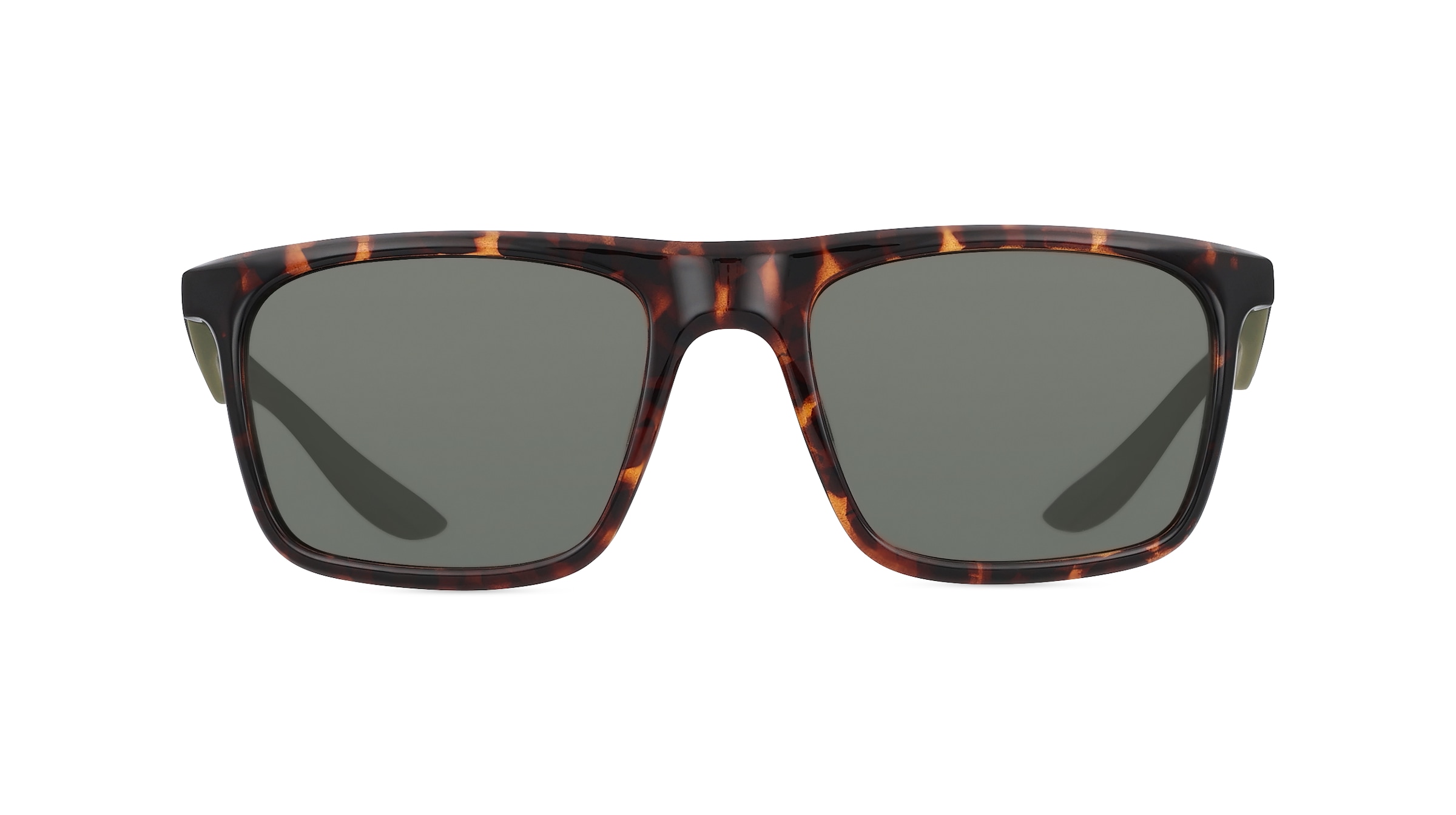 Nike CHAK DZ7372 Unisex-Sonnenbrille Vollrand Eckig Kunststoff-Gestell, braun