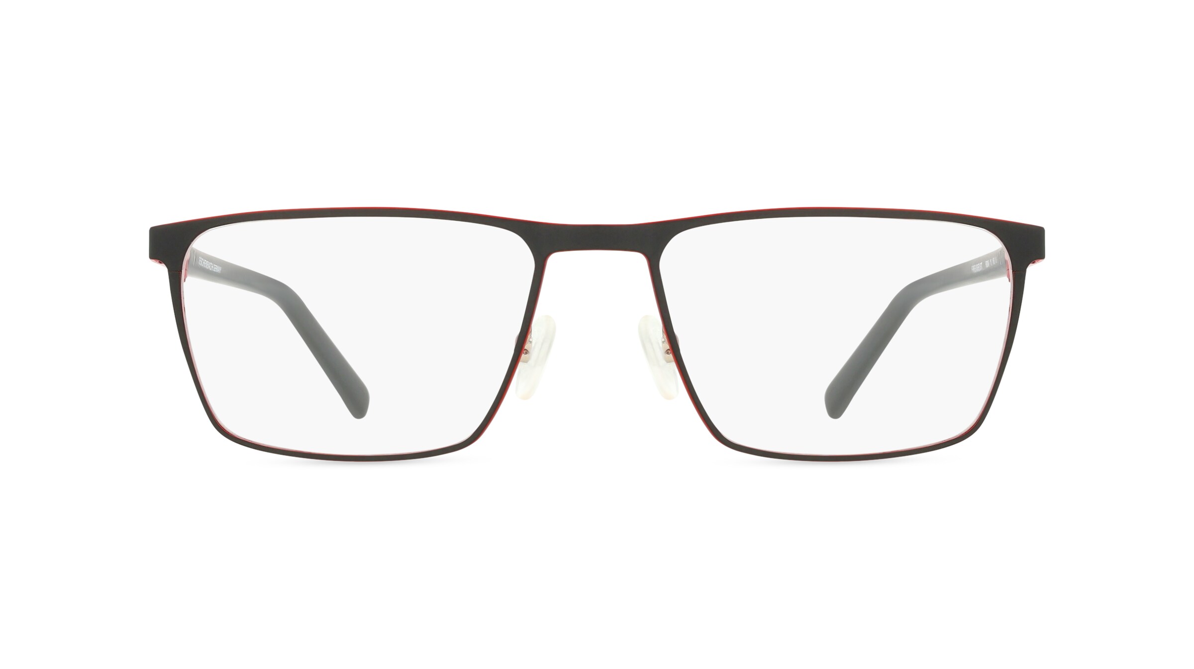 Freigeist  862049 Herren-Brille inkl. Gläser Vollrand Eckig Metall-Gestell 61mm/20mm/160mm, schwarz