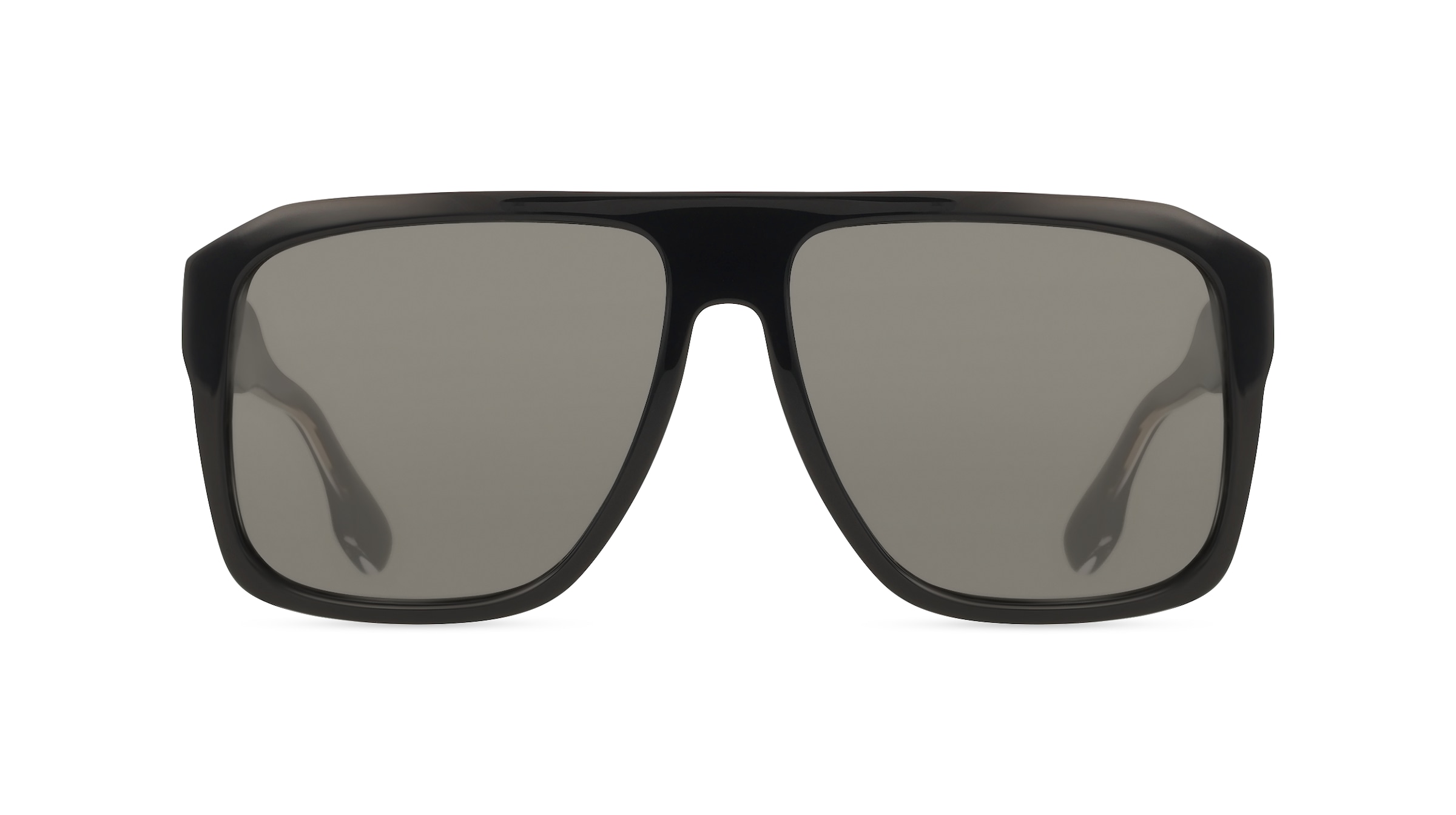 Victoria Beckham VB671S Damen-Sonnenbrille Vollrand Eckig Acetat-Gestell, schwarz