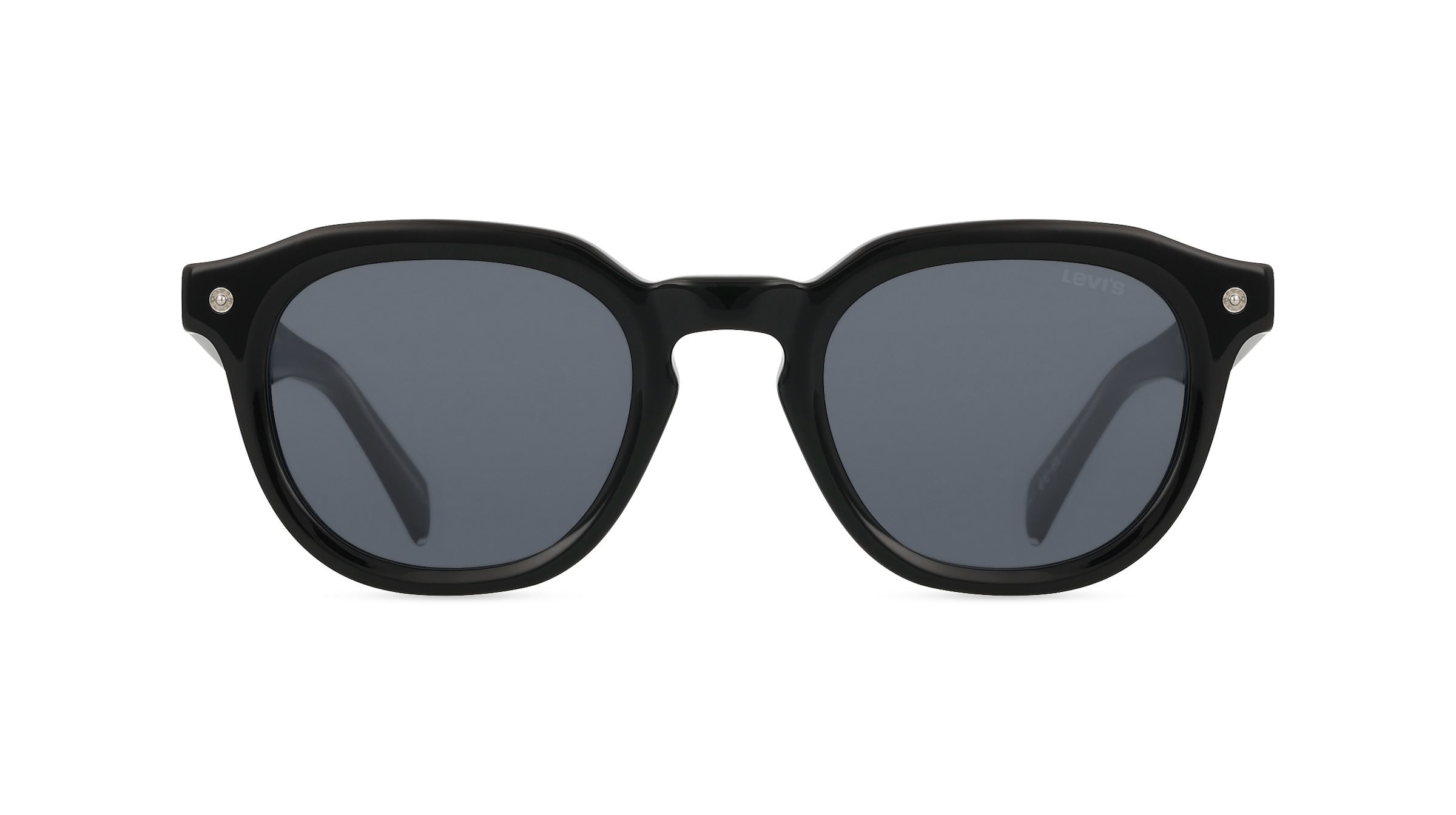 Levi’s LV 5052/S Unisex-Sonnenbrille Vollrand Panto Acetat-Gestell, schwarz