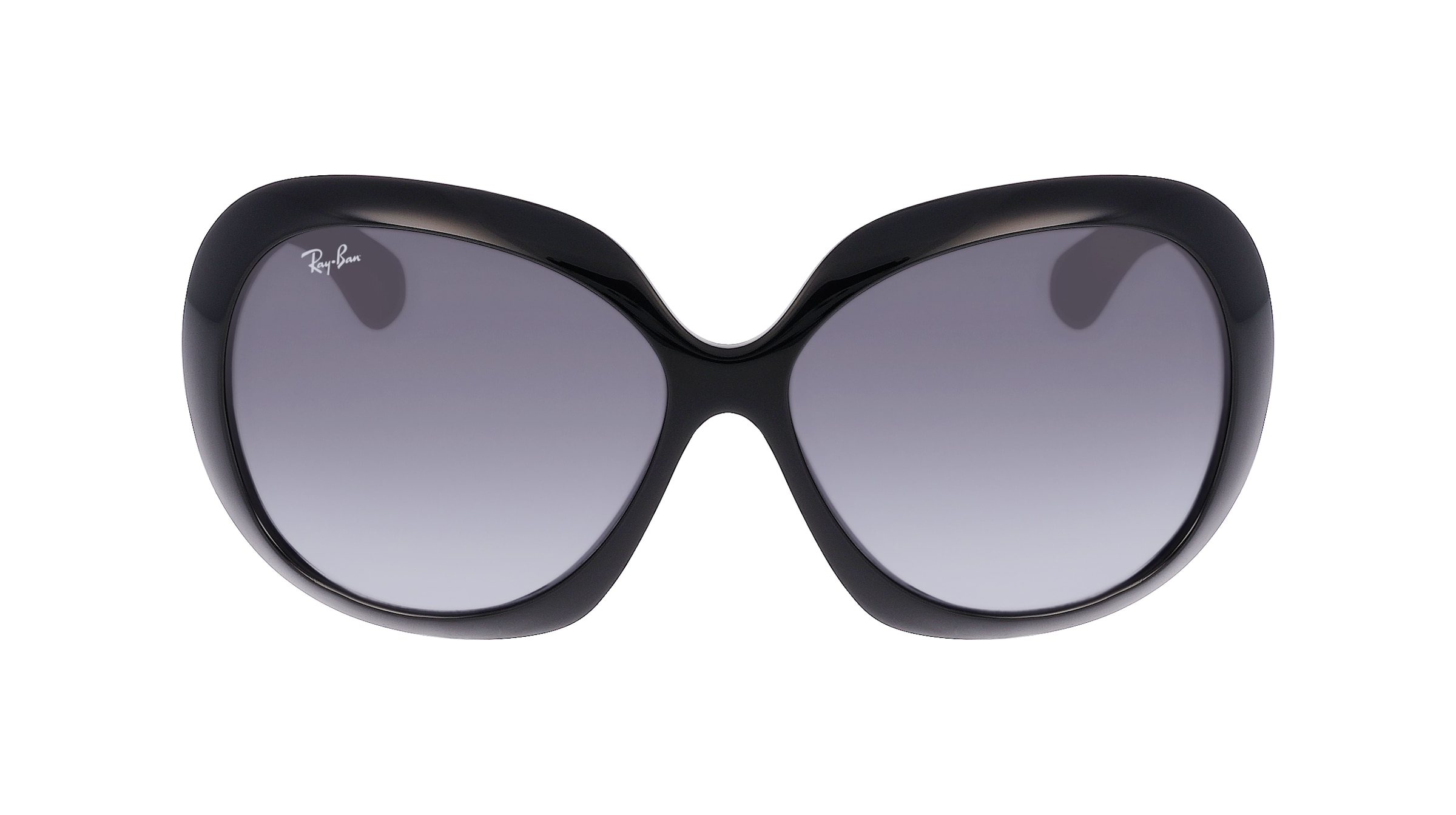 Ray-Ban RB4098 Damen-Sonnenbrille Vollrand Butterfly Kunststoff-Gestell, schwarz