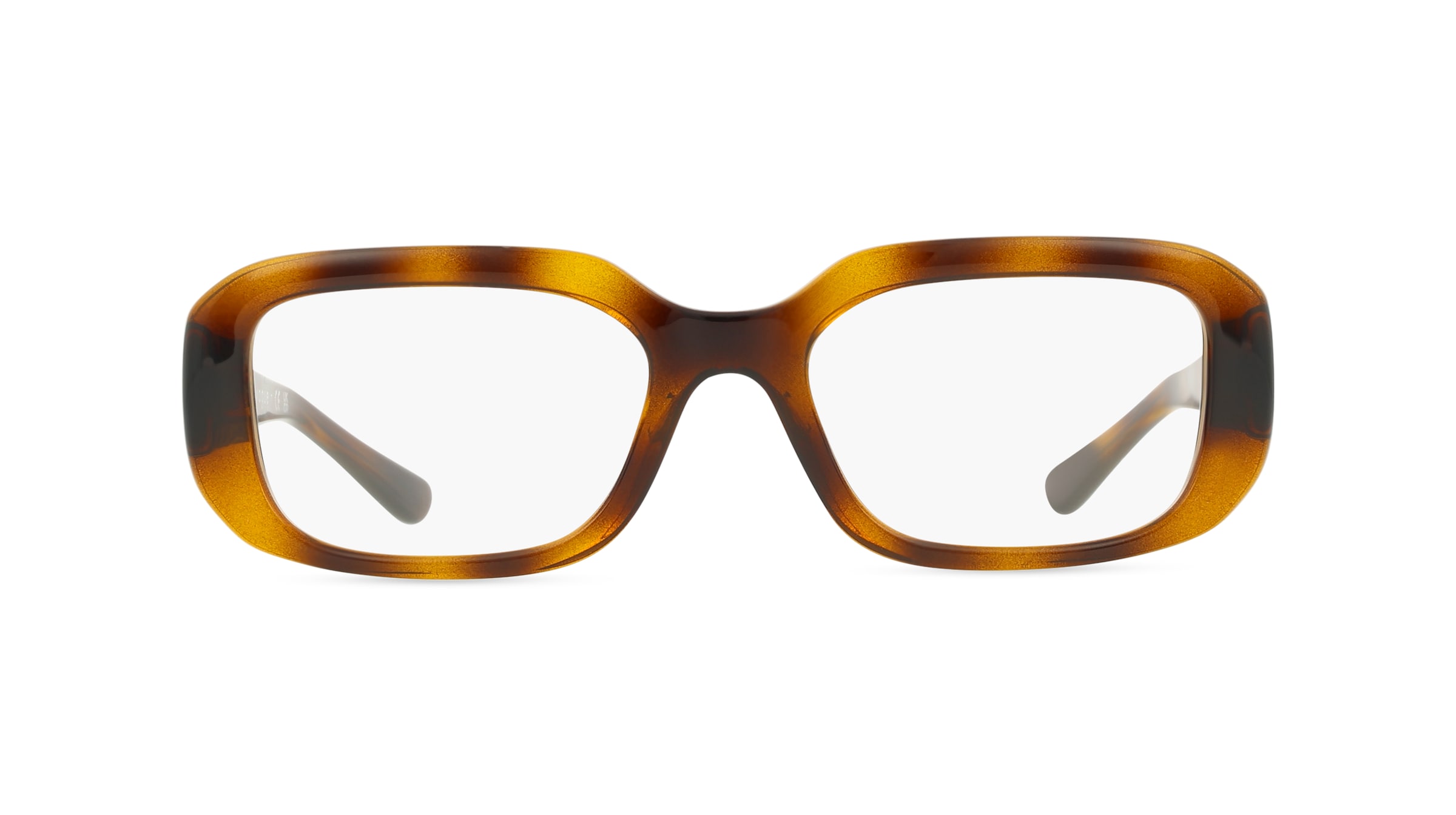 Vogue 0VO5568 Damen-Brille inkl. Gläser Vollrand Eckig Propionat-Gestell 51mm/19mm/135mm, braun