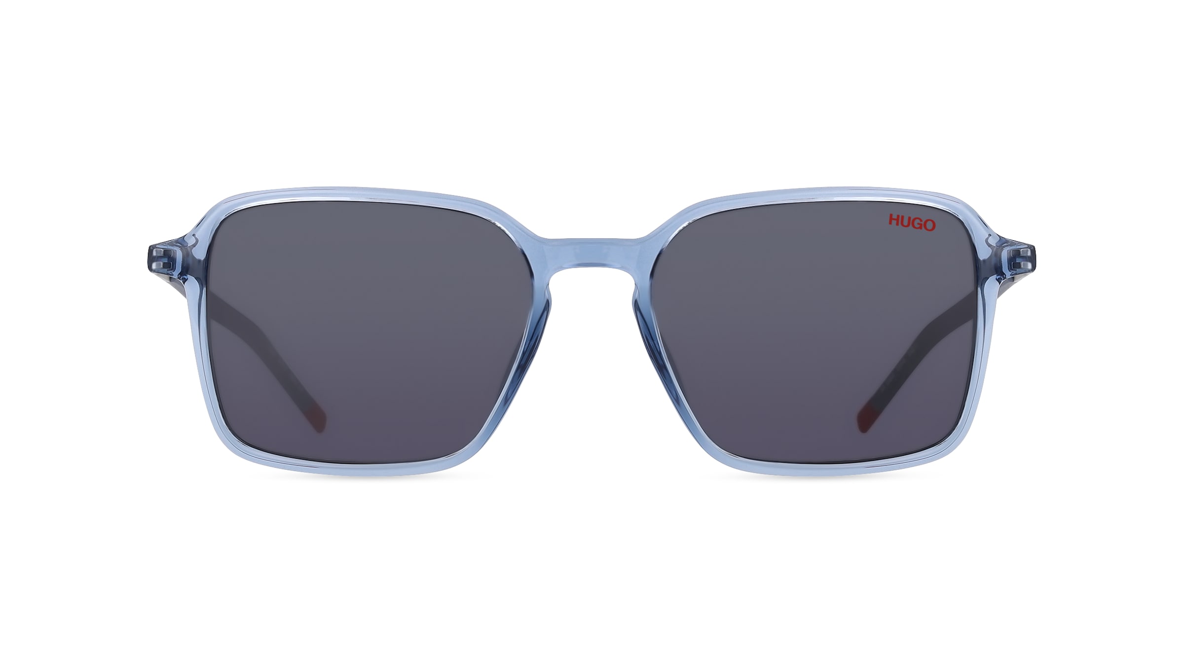 Hugo HG 1228/S Herren-Sonnenbrille Vollrand Eckig Kunststoff-Gestell, blau