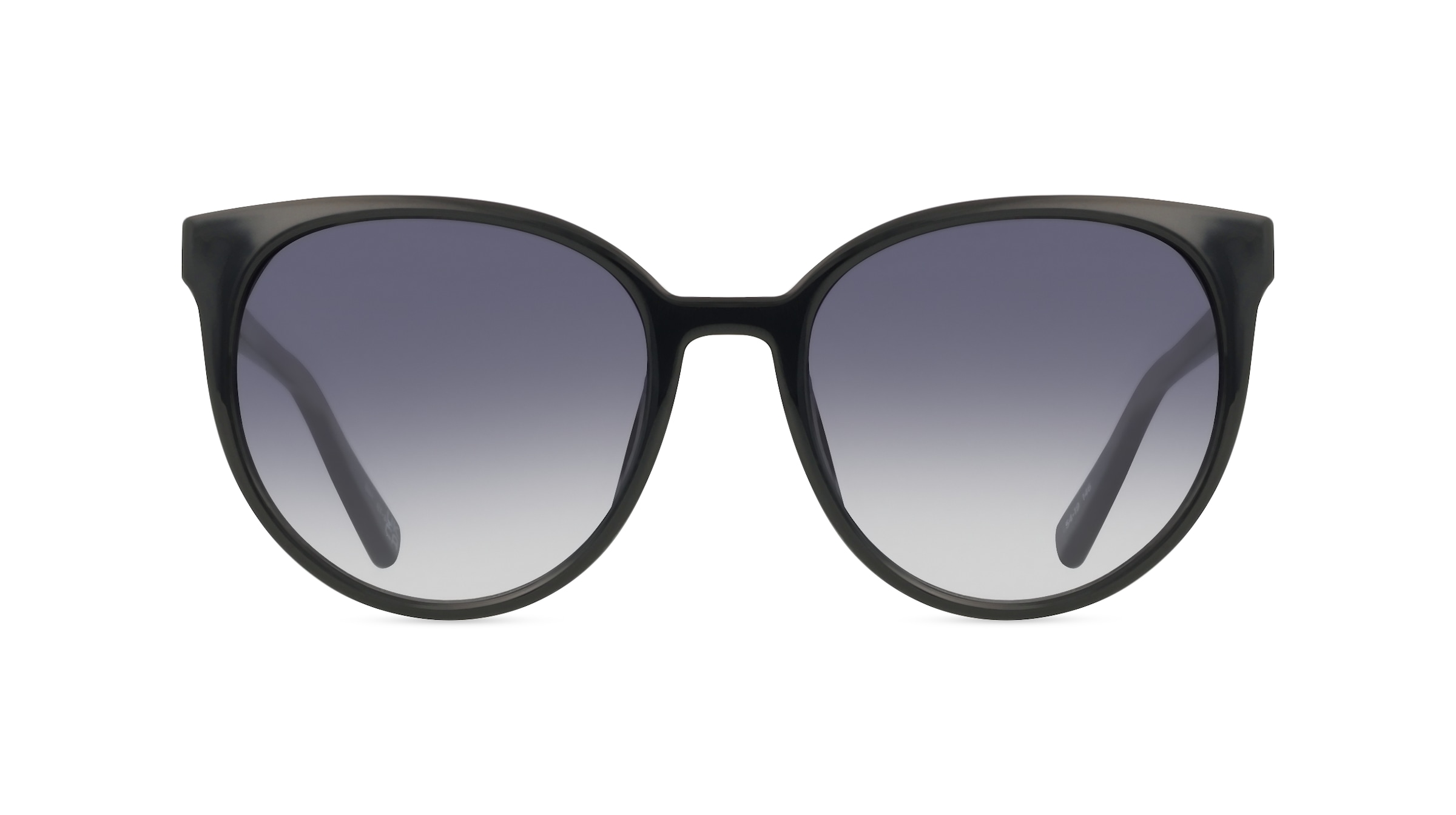 Le Specs ARMADA Damen-Sonnenbrille Vollrand Rund Kunststoff-Gestell, schwarz