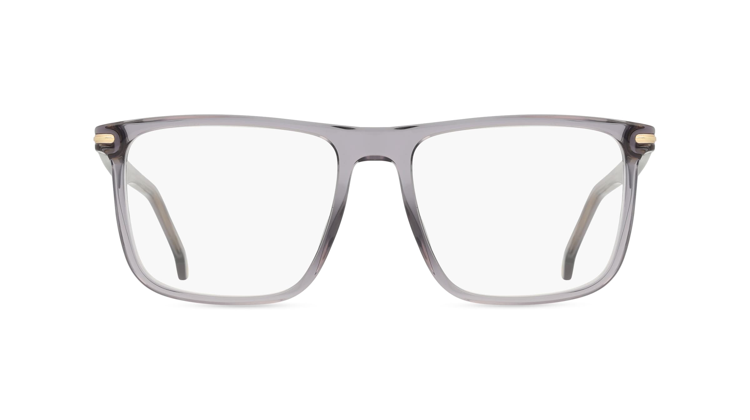 Carrera 319 Herren-Brille inkl. Gläser Vollrand Eckig Acetat-Gestell 56mm/17mm/145mm, grau