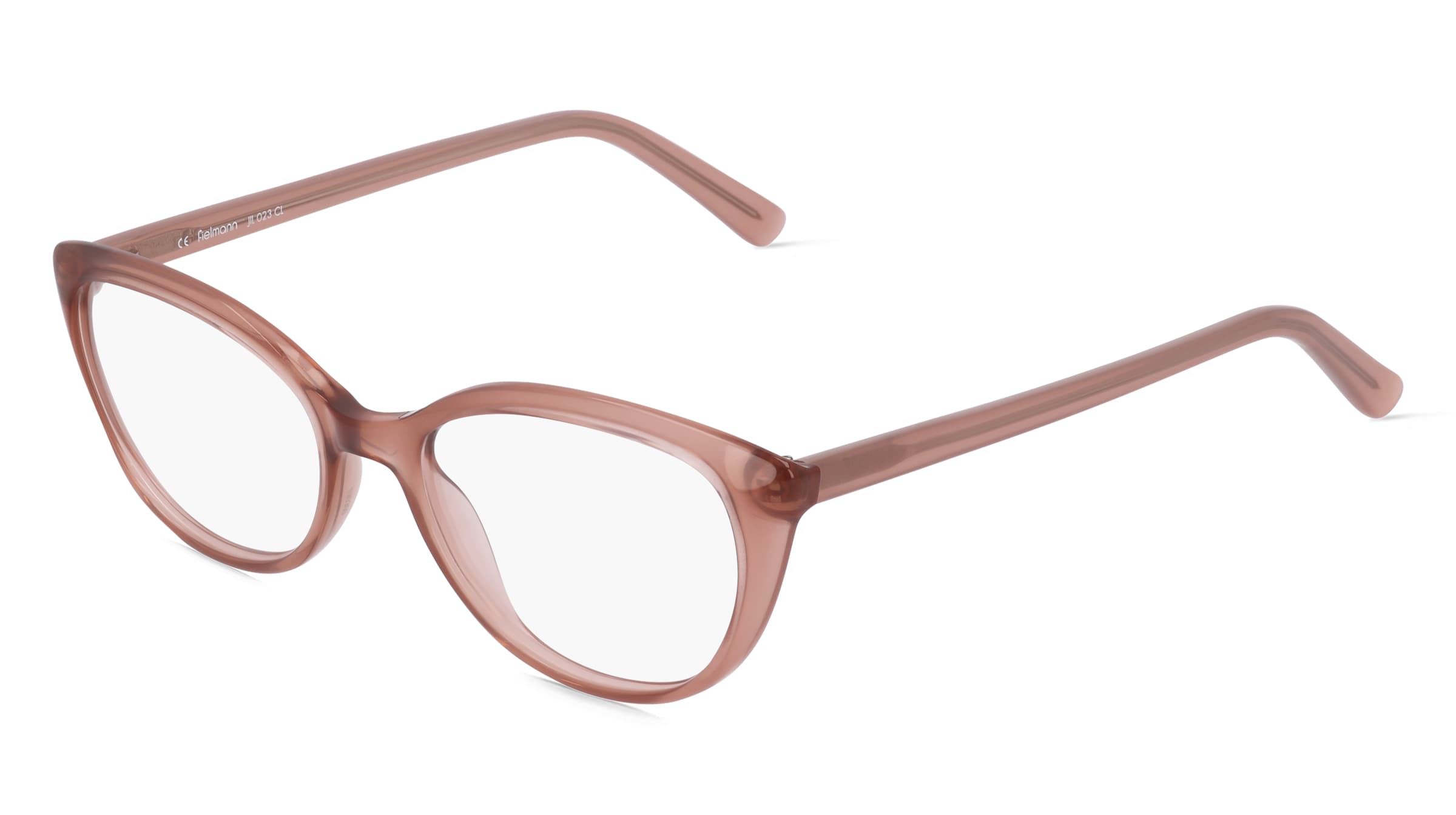 Fielmann JIL 023 CL Damen-Brille inkl. Gläser Vollrand Butterfly Acetat-Gestell 52/17/135, Pink